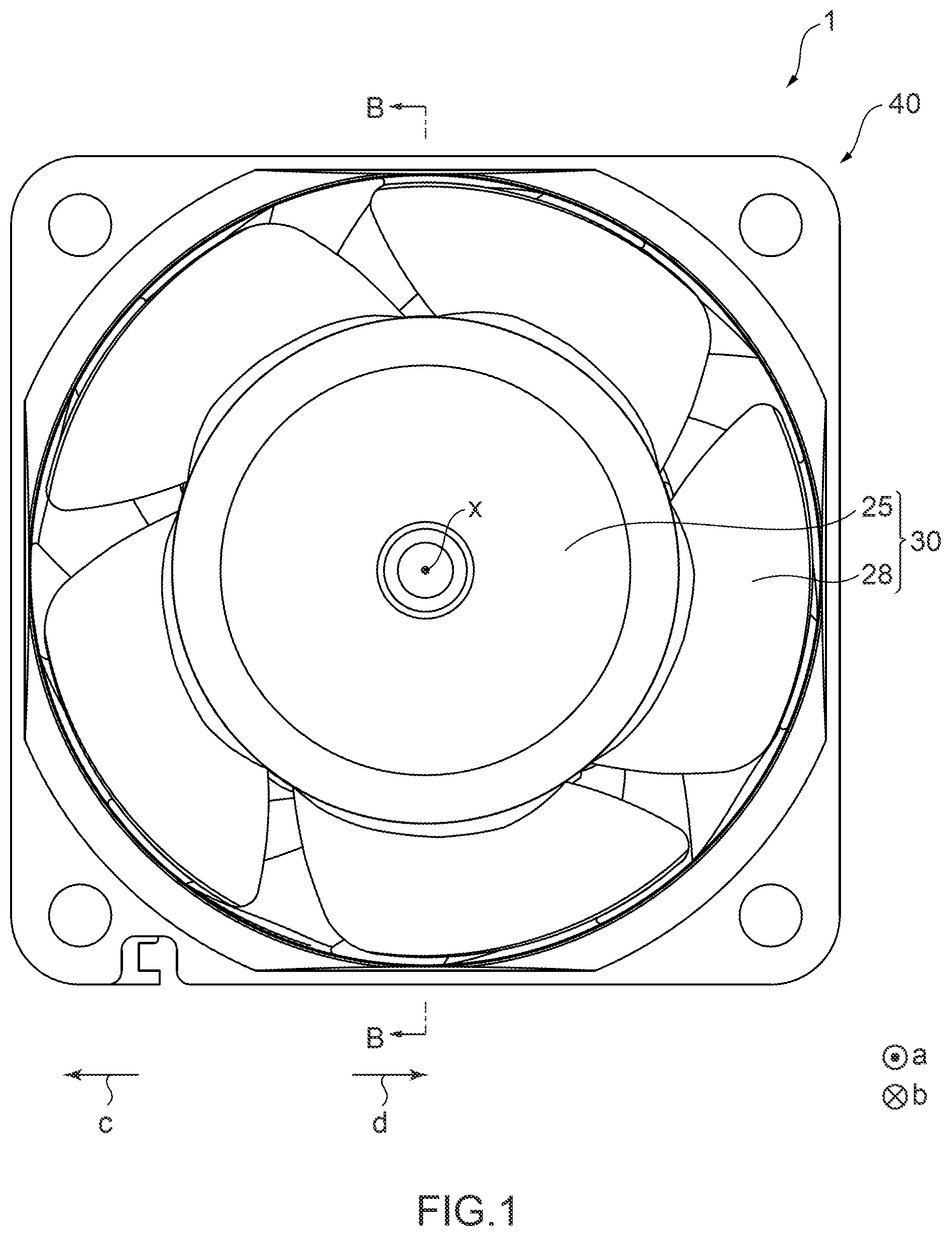Patent US12101013 Figure 1 – Motor, motor state detection device, and motor state determination device
