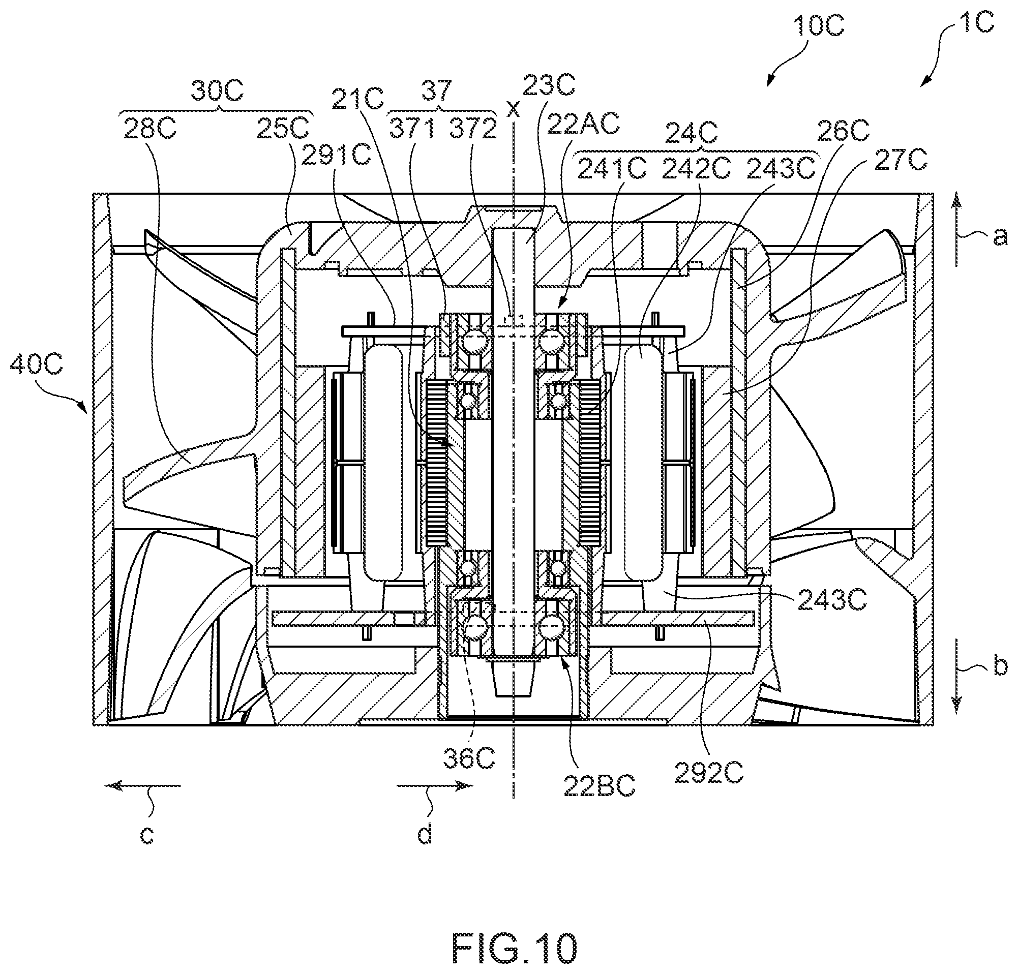 Patent US12101013 Figure 10 – Motor, motor state detection device, and motor state determination device