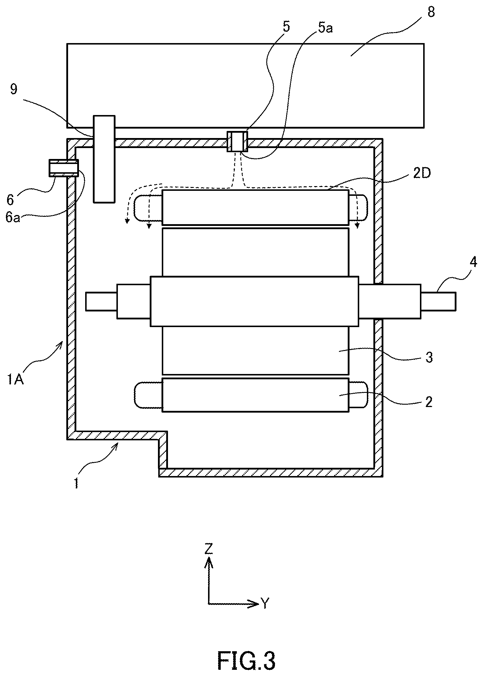 Patent US12101016 Figure 3 – Electric motor unit