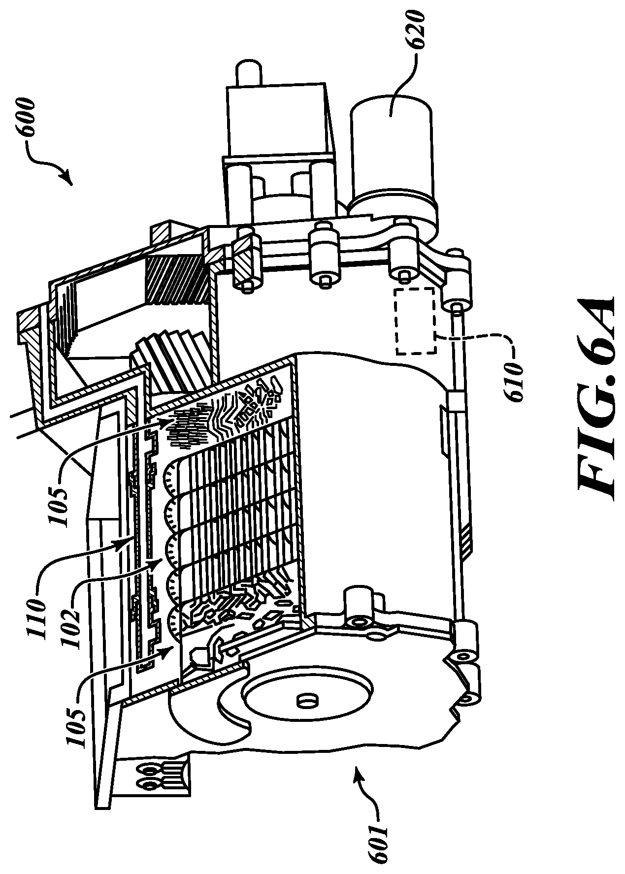 Patent US12101017 Figure 6 – Coolant fluid sprayer assembly for electric motor
