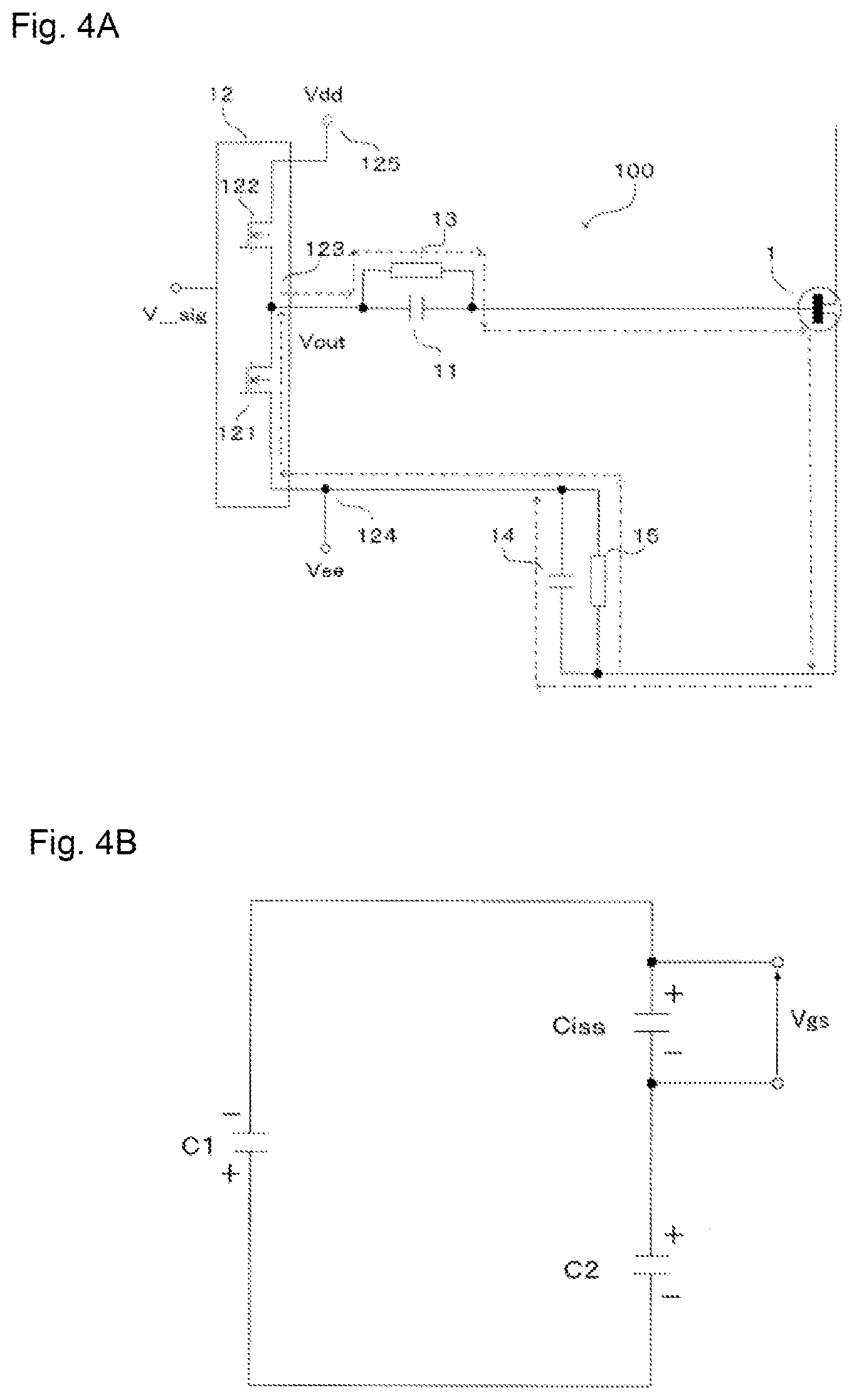 Patent US12101018 Figure 4 – Driving circuit for switching element and switching circuit