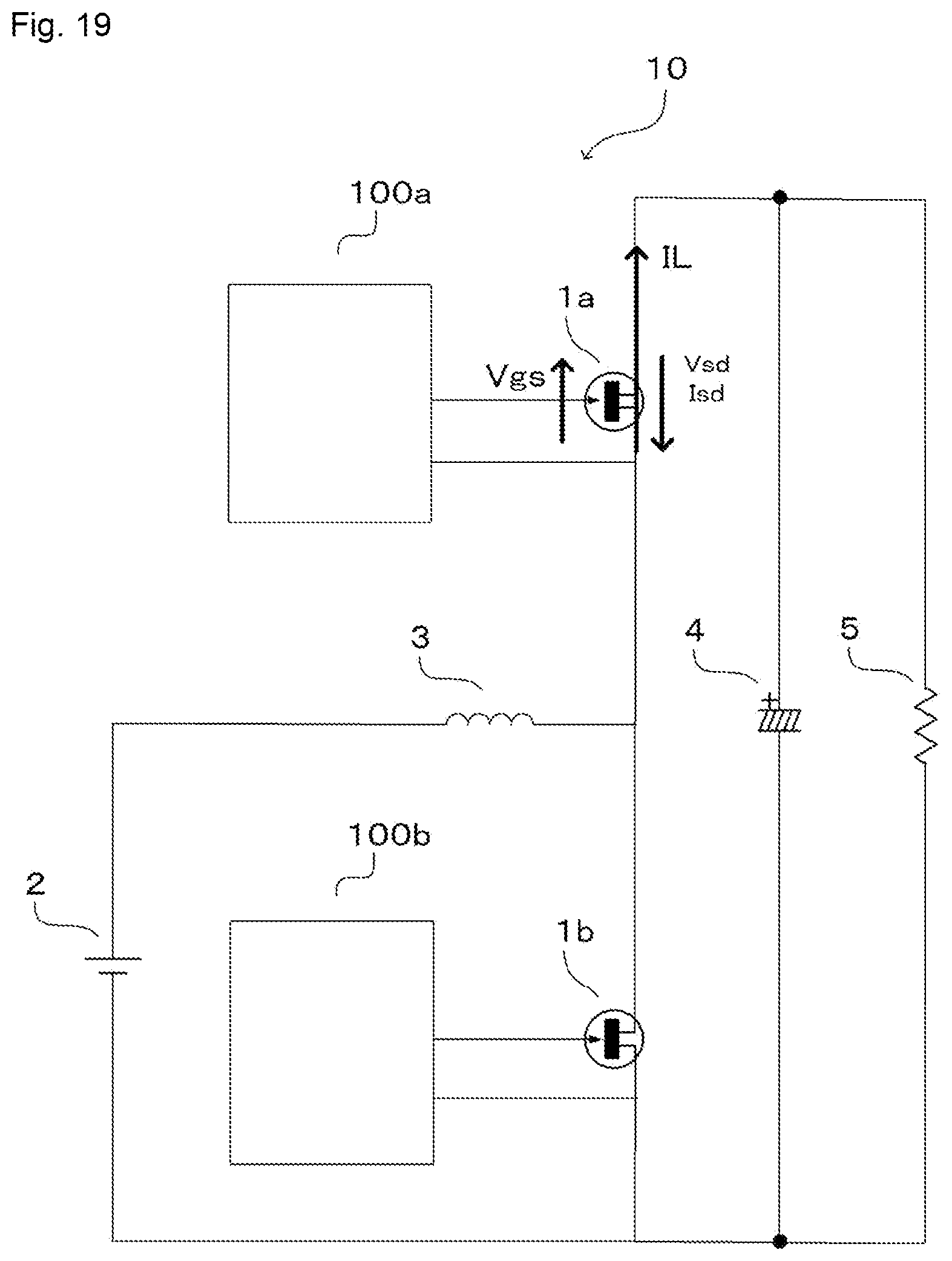 Patent US12101018 Figure 19 – Driving circuit for switching element and switching circuit