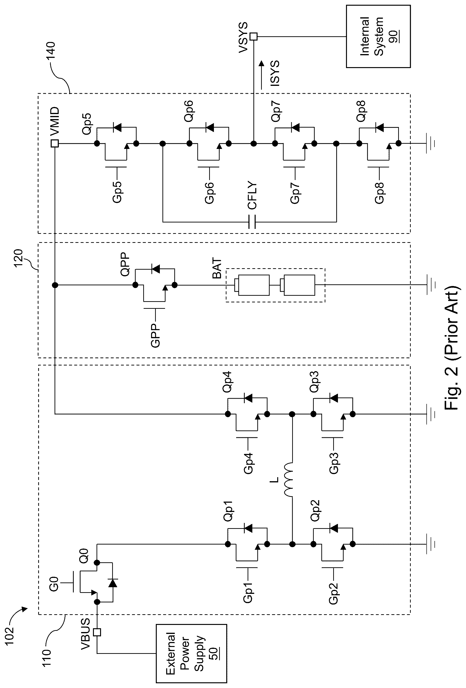 Patent US12101020 Figure 2 – Multi-mode power system and power conversion circuit thereof