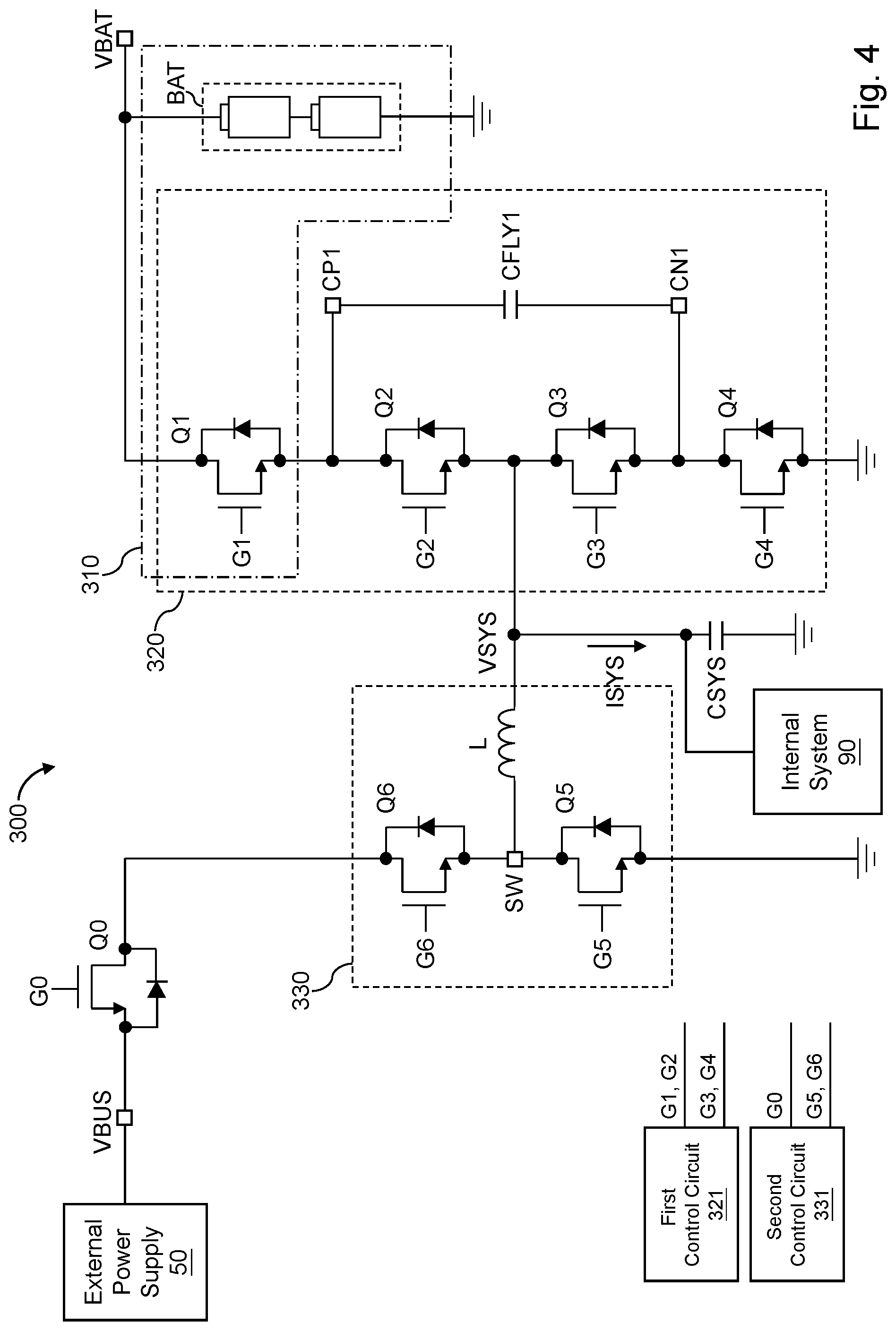 Patent US12101020 Figure 4 – Multi-mode power system and power conversion circuit thereof