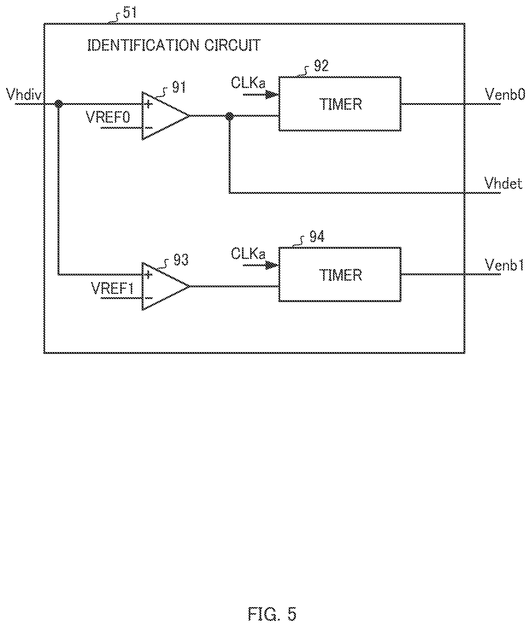 Patent US12101021 Figure 5 – Integrated circuit and power supply circuit