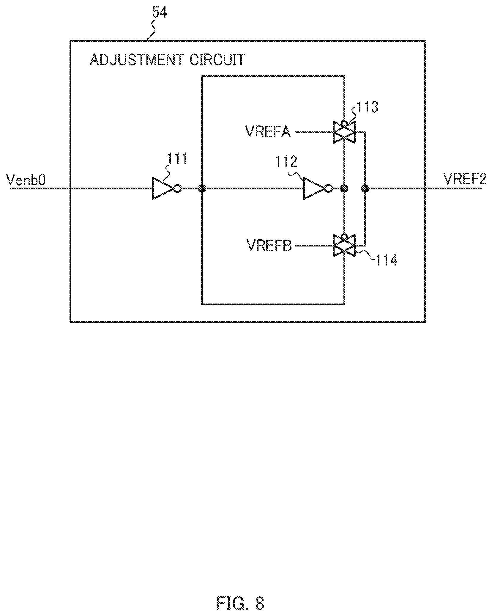 Patent US12101021 Figure 8 – Integrated circuit and power supply circuit