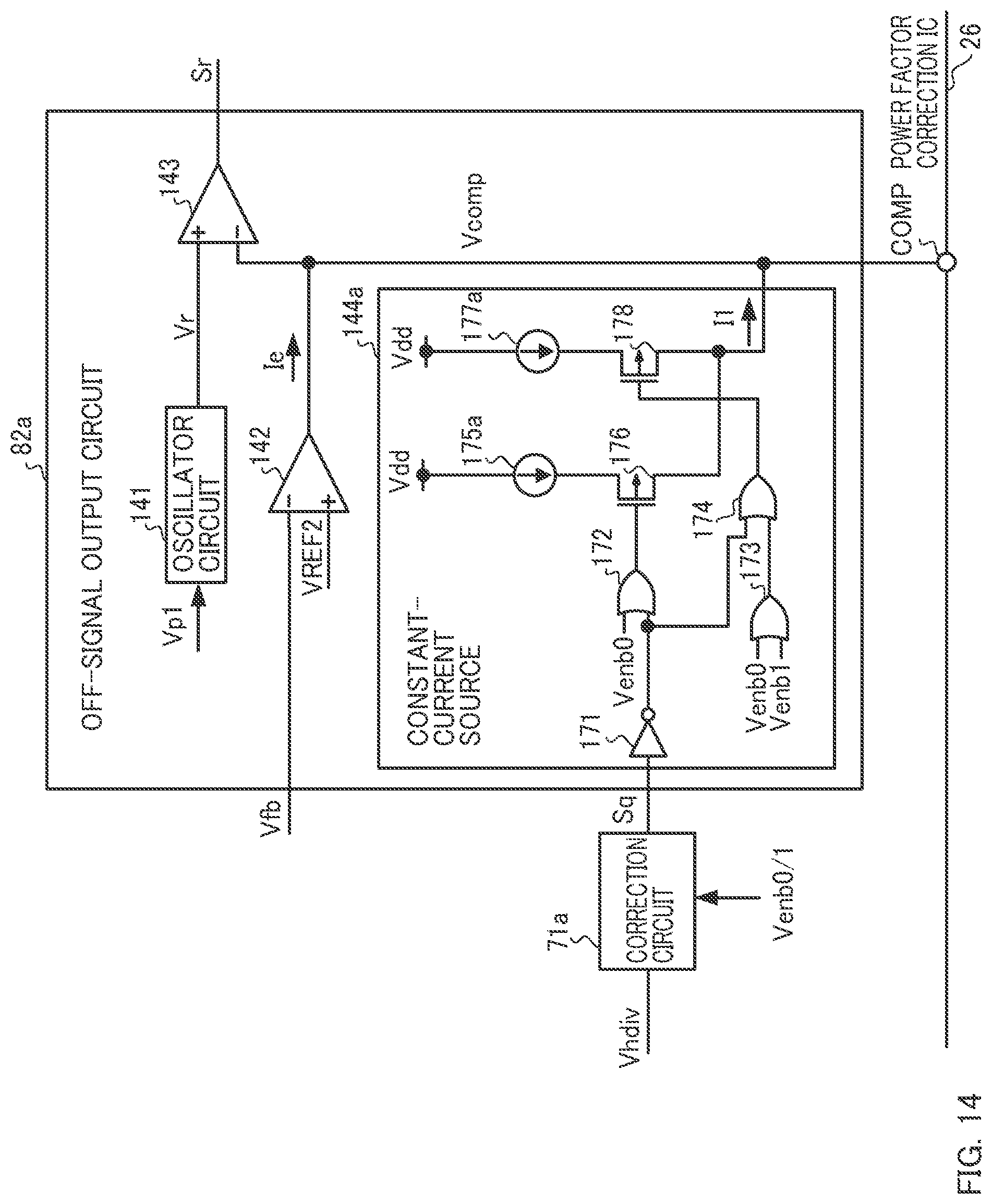 Patent US12101021 Figure 14 – Integrated circuit and power supply circuit