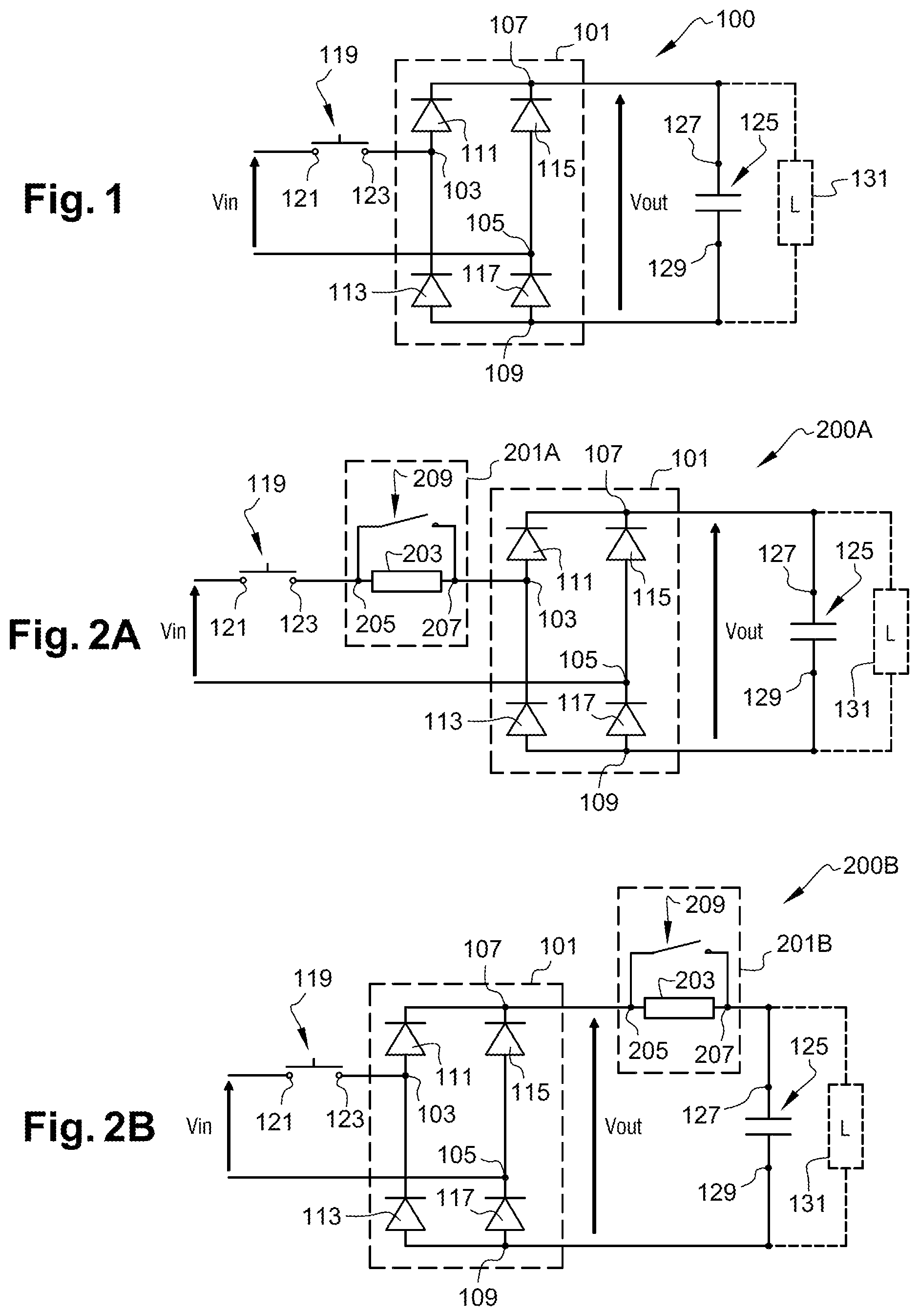 Patent US12101022 Figure 1 – Voltage converter