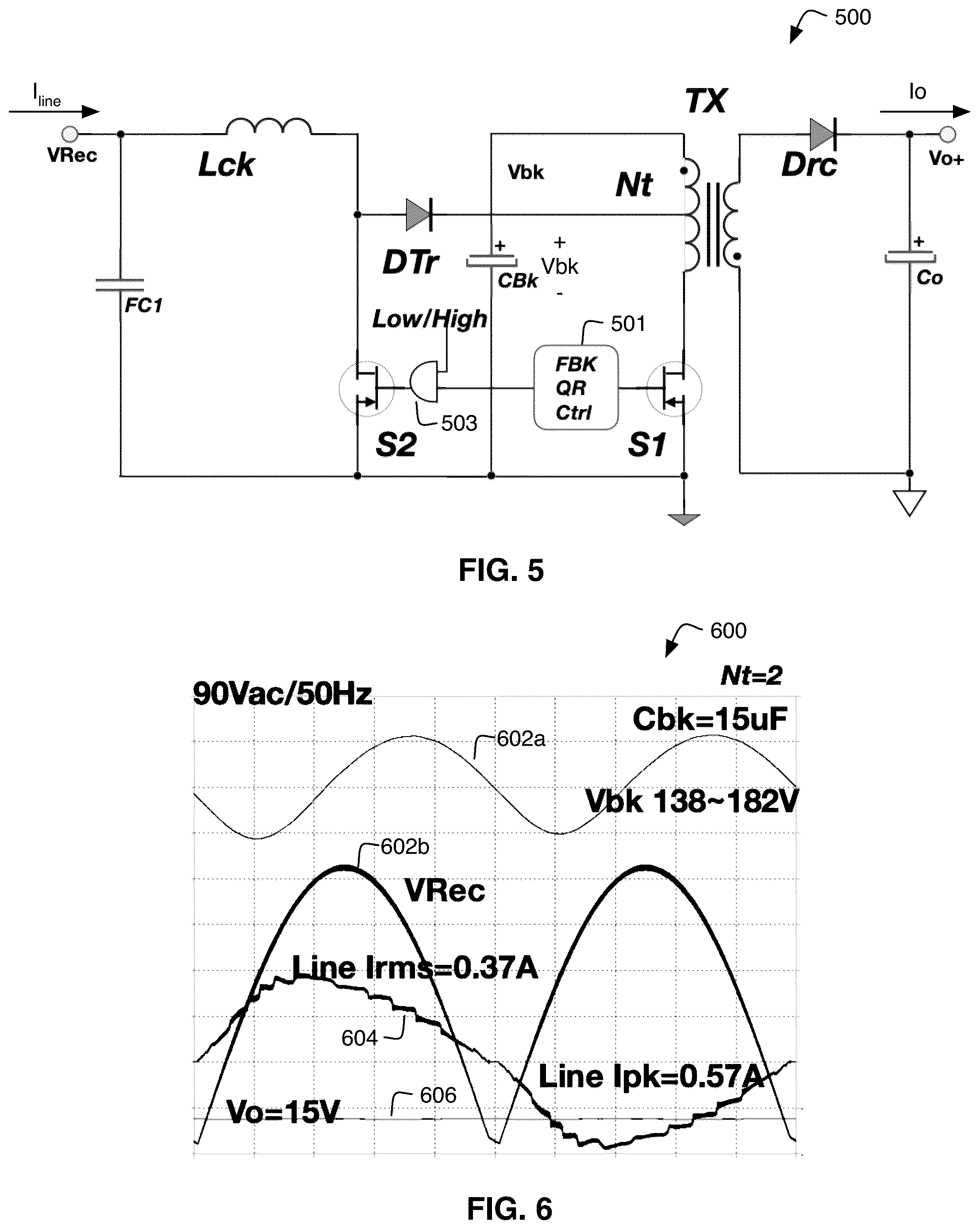 Patent US12101023 Figure 3 – Low power PFC converter