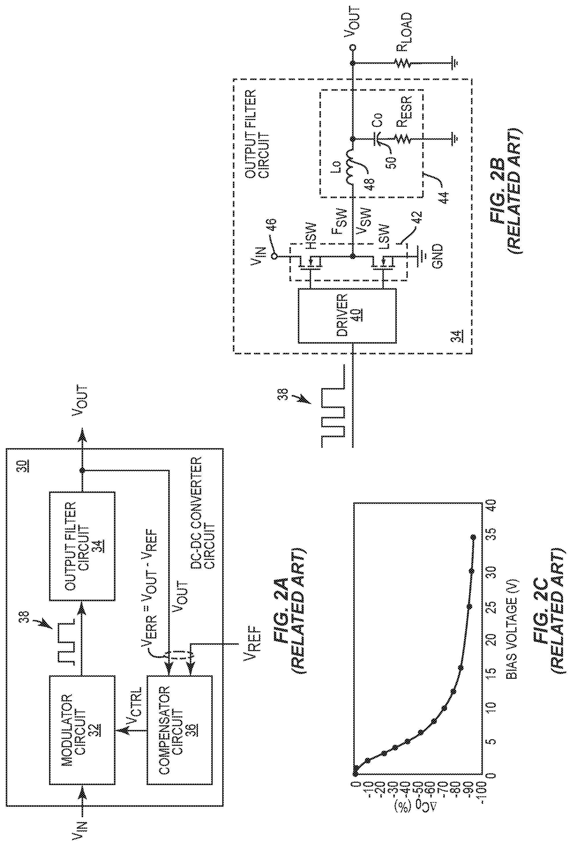 Patent US12101028 Figure 2 – DC-DC converter circuit for mitigating instability of an output voltage