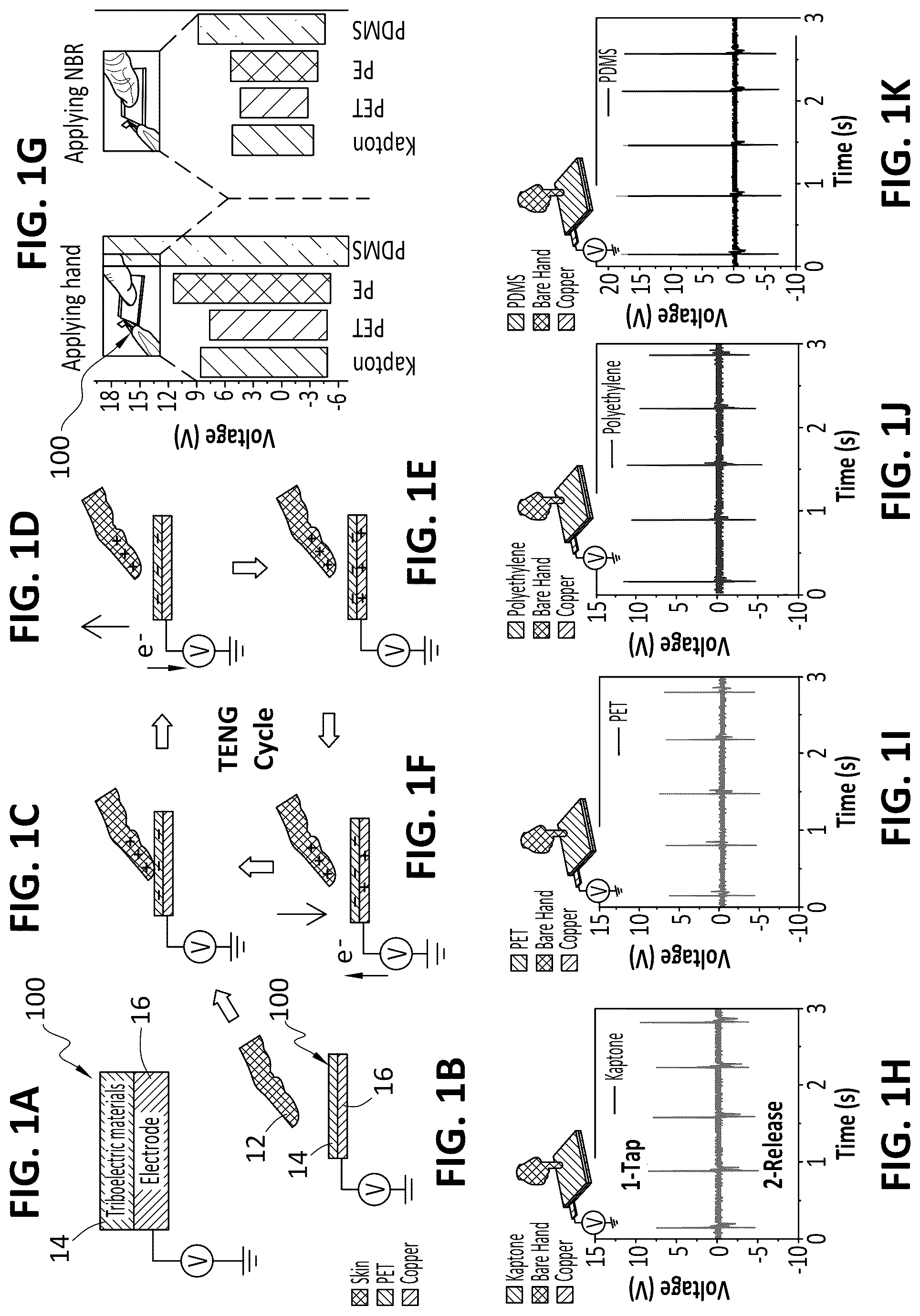 Patent US12101040 Figure 1 – Self-sustainable triboelectric energy case for powering devices