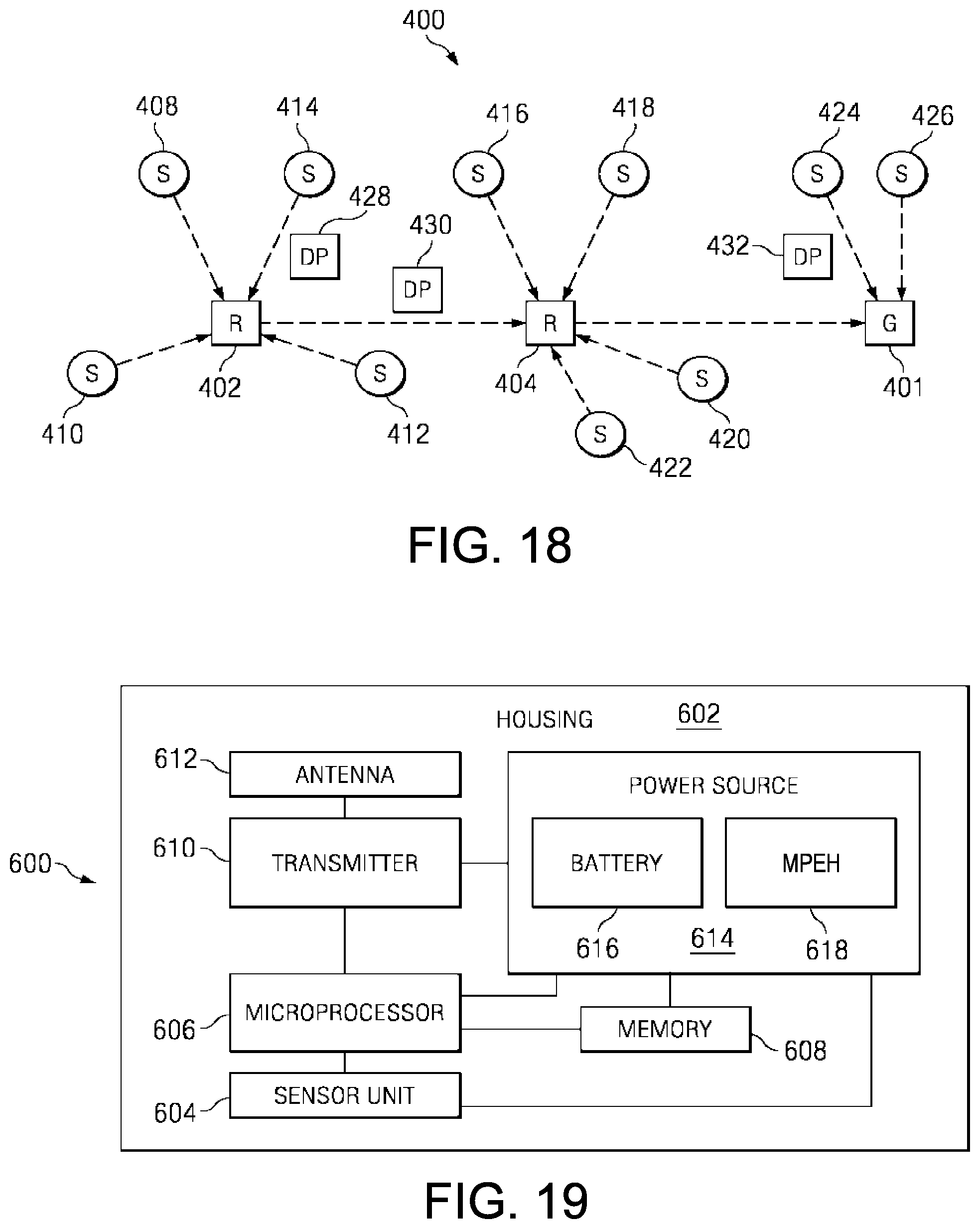Patent US12101041 Figure 18 – Self-powered sensor nodes for structural health monitoring