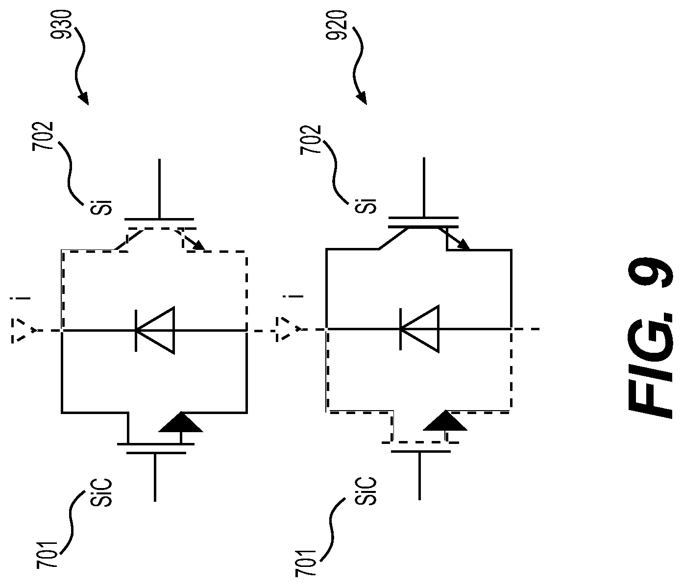 Patent US12101047 Figure 9 – Systems and methods for inverter with hybrid power device switching