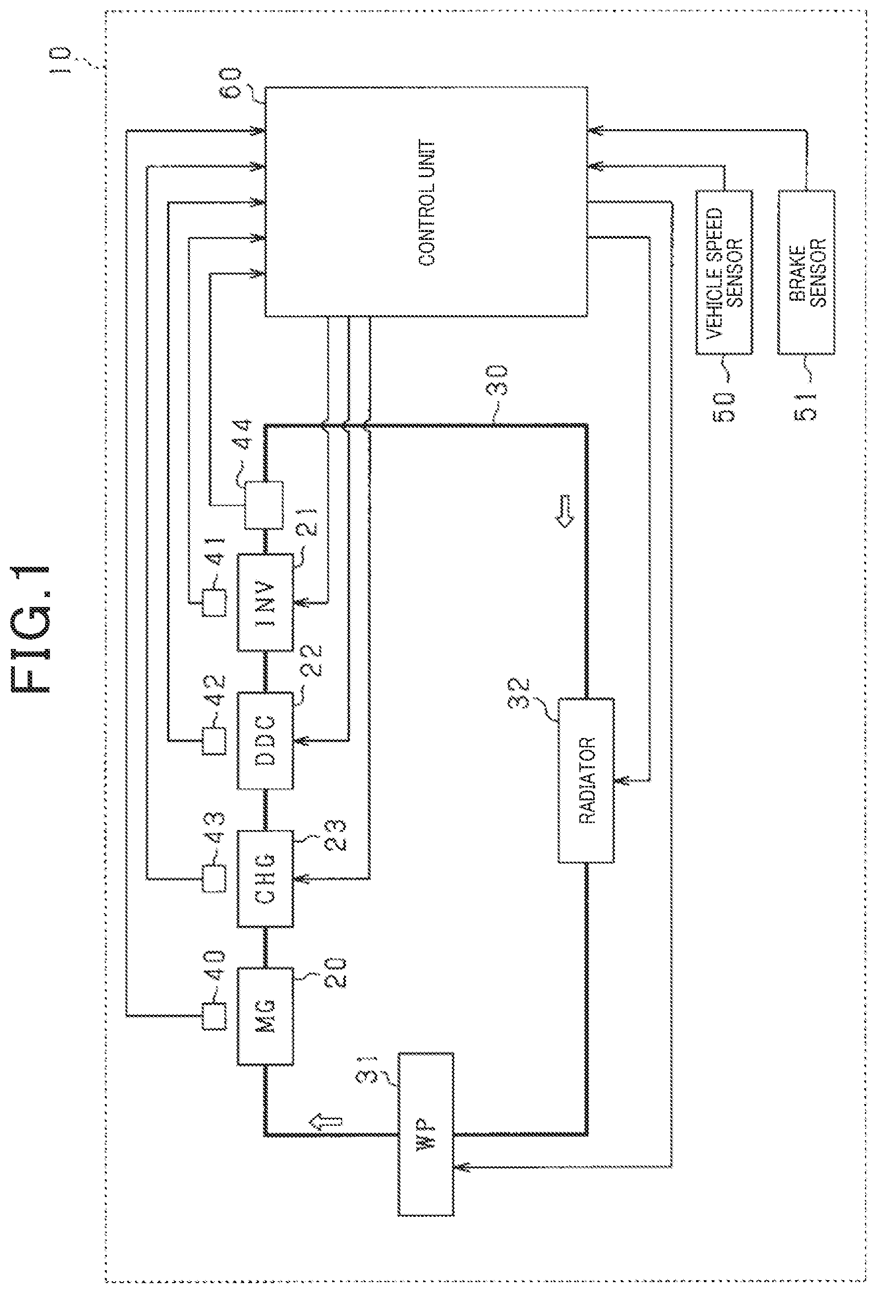 Patent US12101050 — Cooling control device — Figure 1