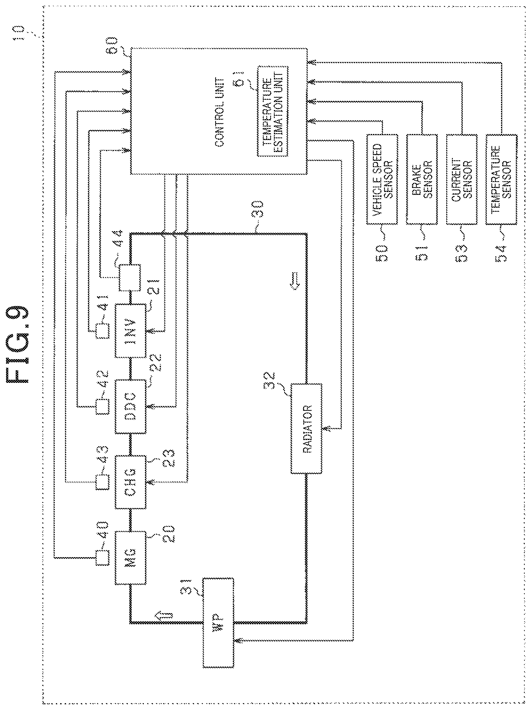 Patent US12101050 Figure 9 – Cooling control device