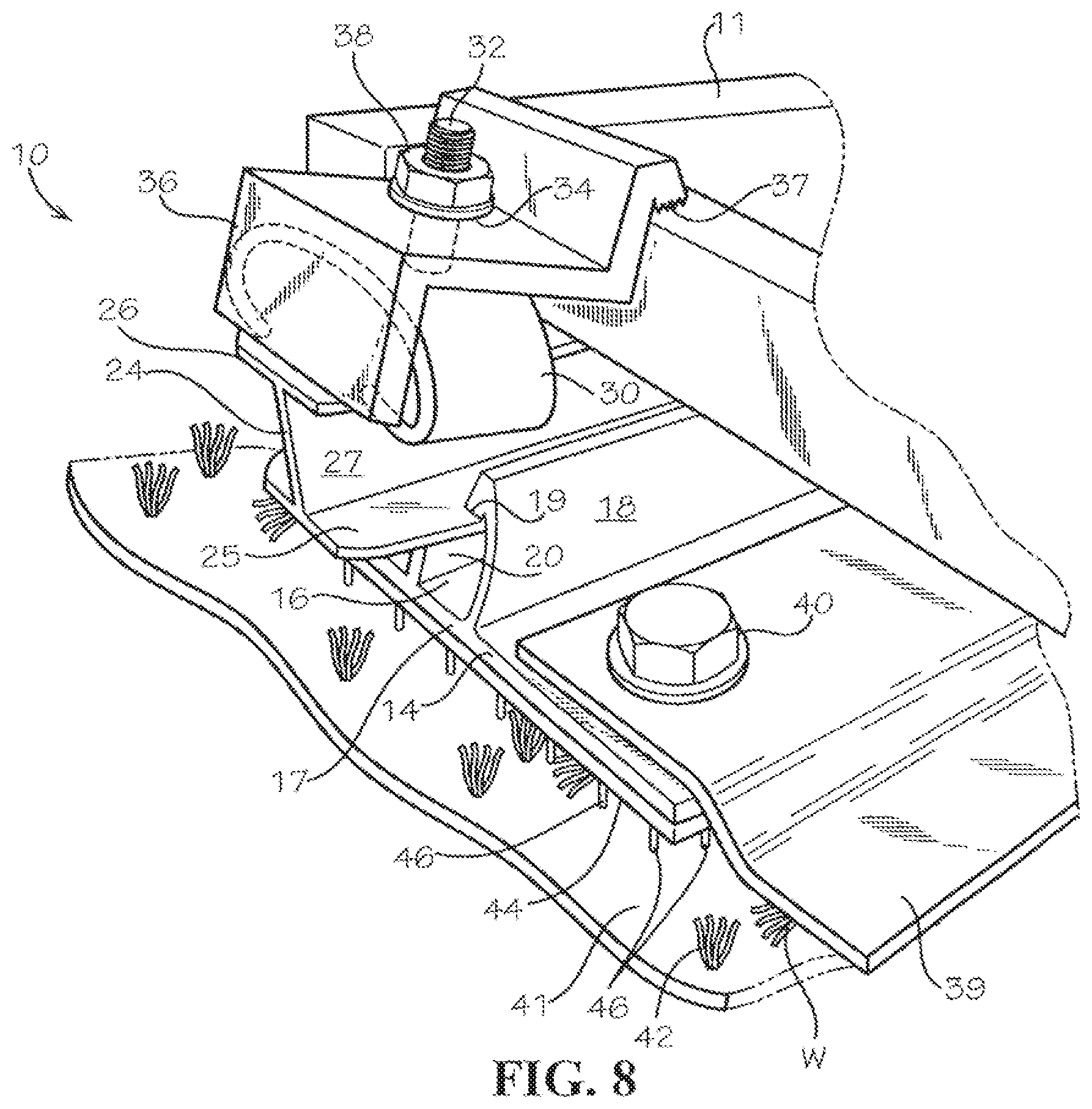 Patent US12101053 Figure 10 – Highly dense array of photovoltaic modules