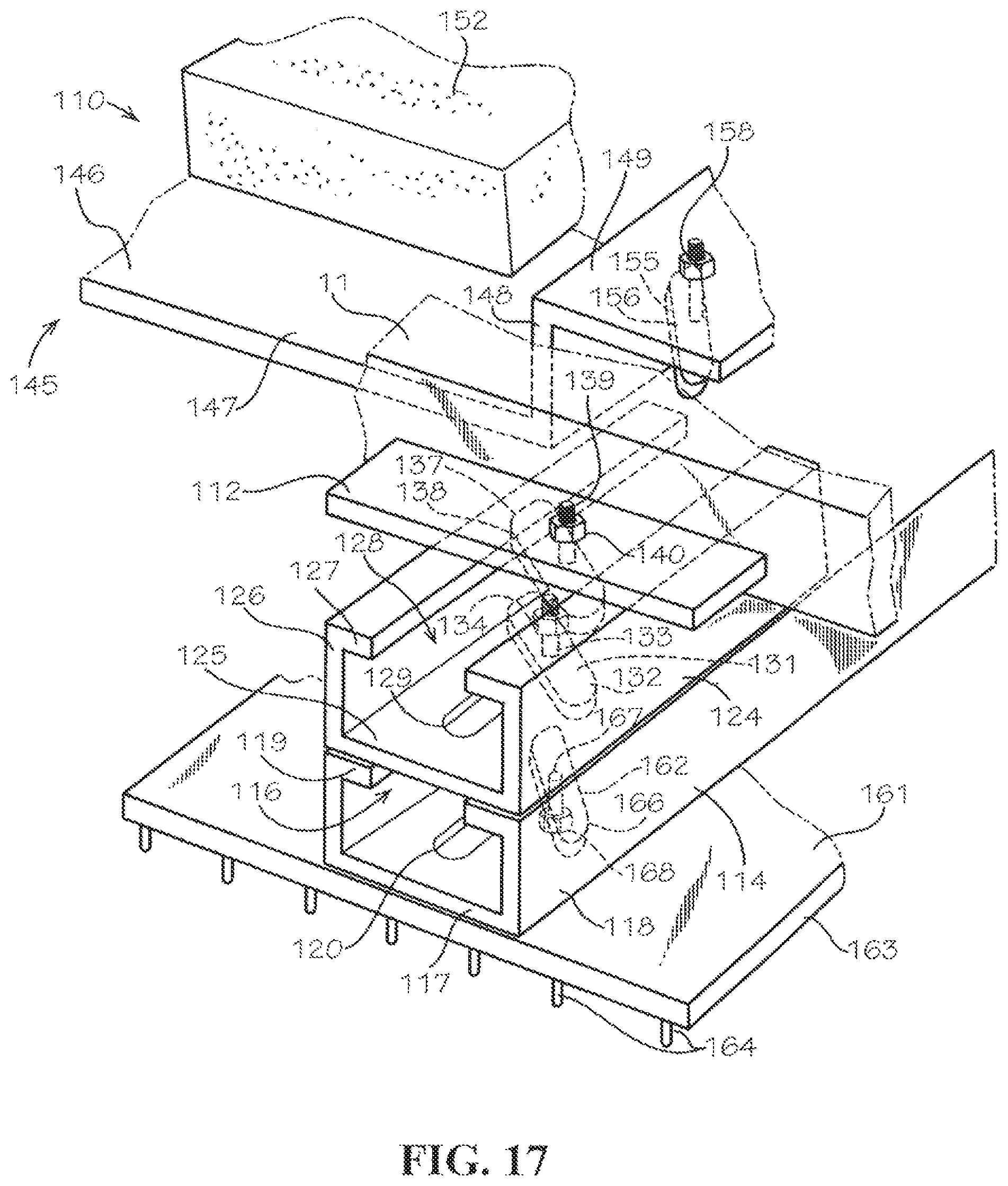 Patent US12101053 Figure 16 – Highly dense array of photovoltaic modules