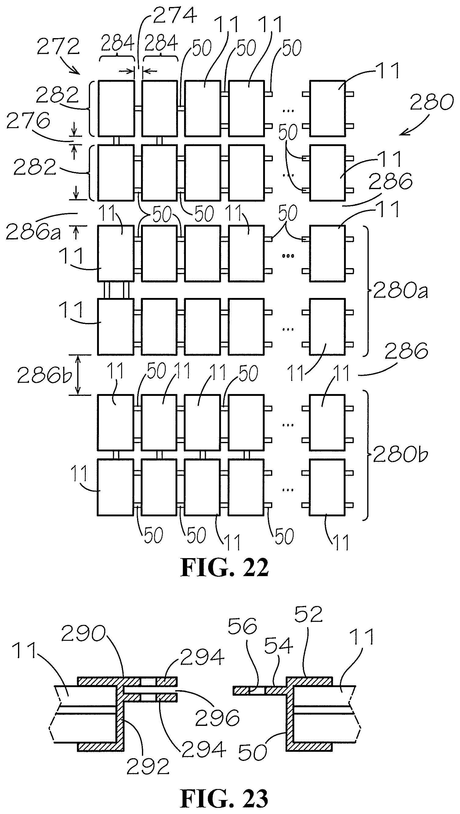 Patent US12101053 Figure 20 – Highly dense array of photovoltaic modules