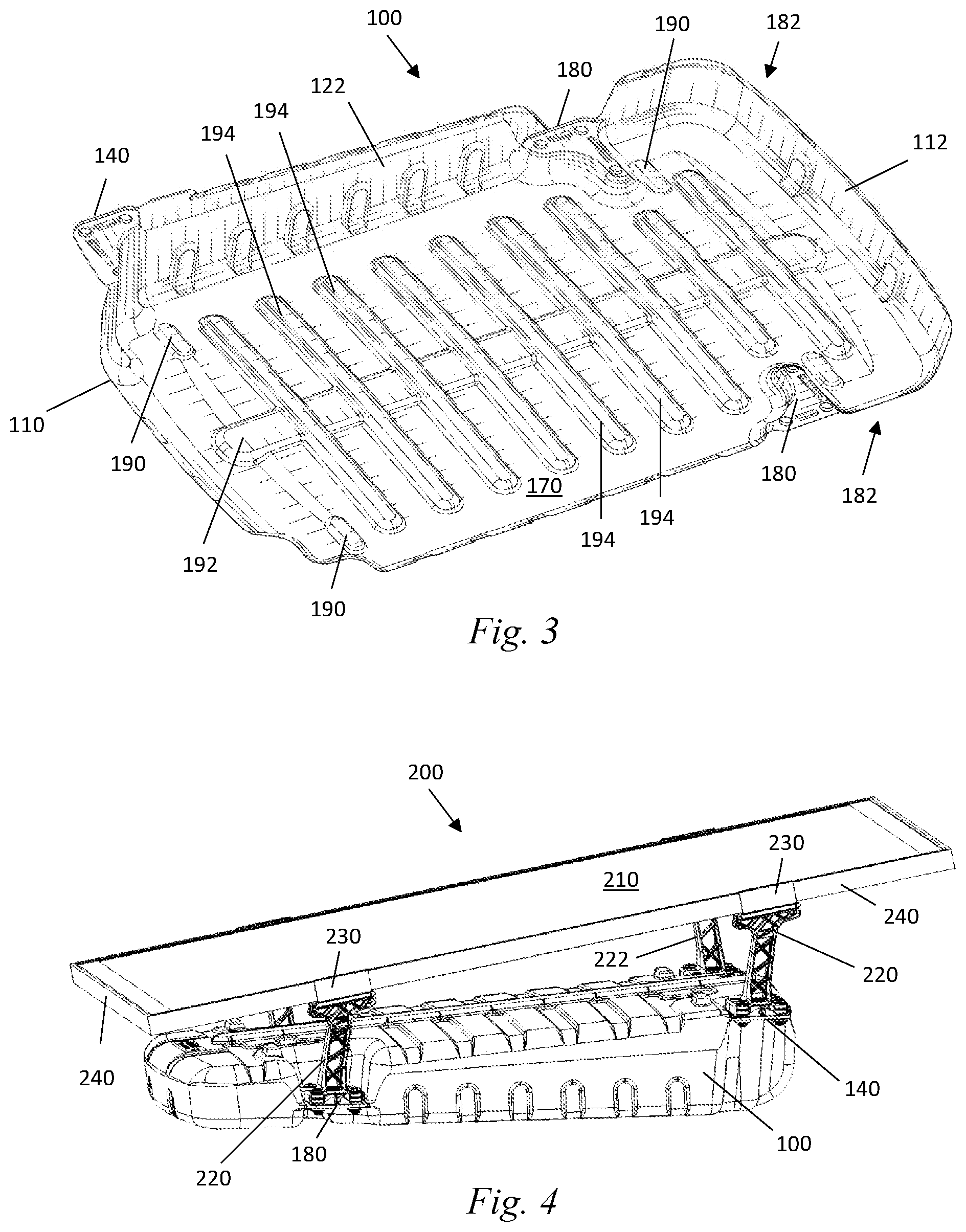 Patent US12101054 Figure 2 – Support base for photovoltaic panels