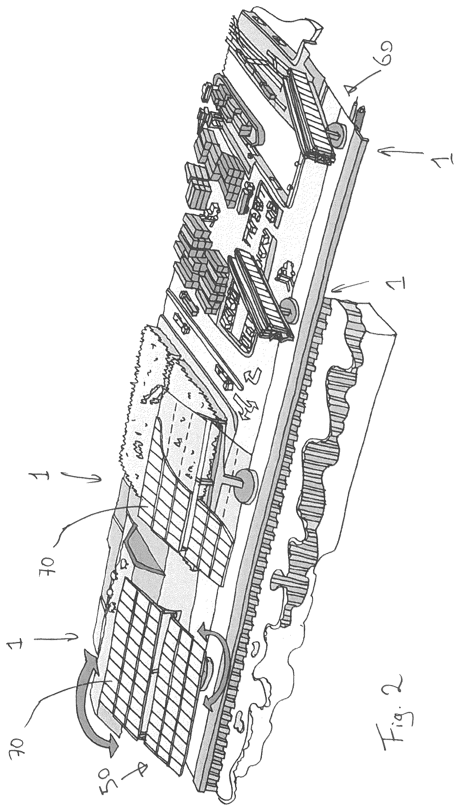 Patent US12101055 Figure 2 – Foldable solar panel assembly