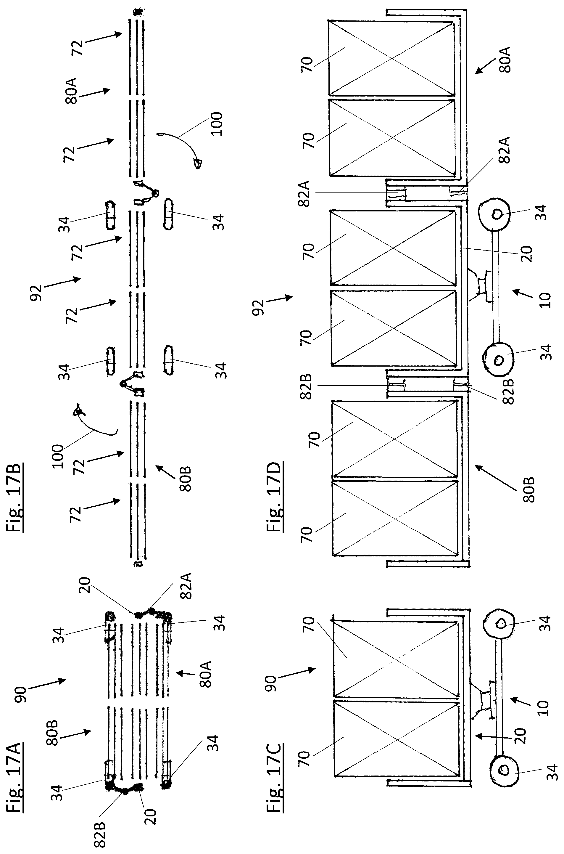 Patent US12101055 Figure 18 – Foldable solar panel assembly
