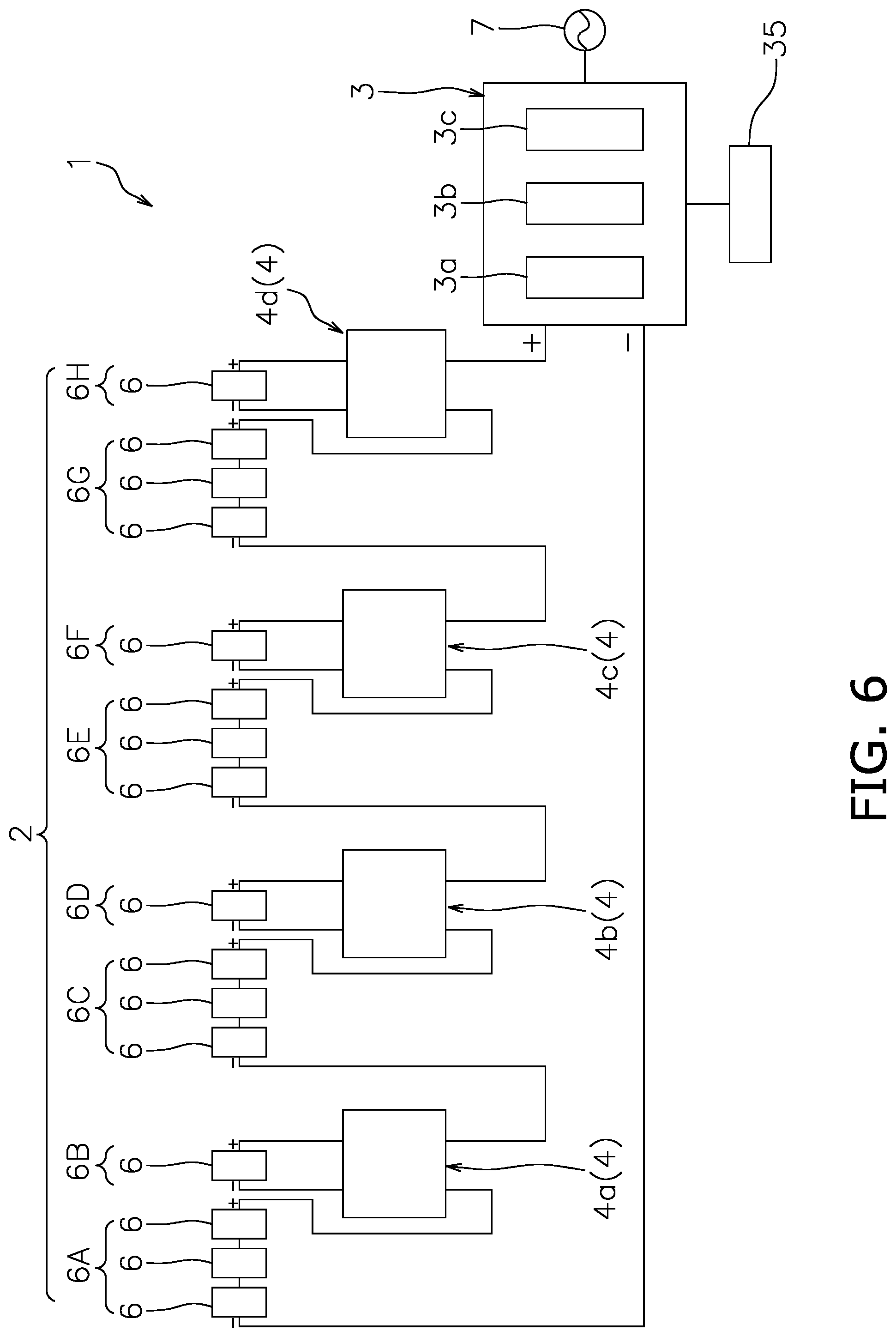 Patent US12101057 Figure 6 – Solar power generation system