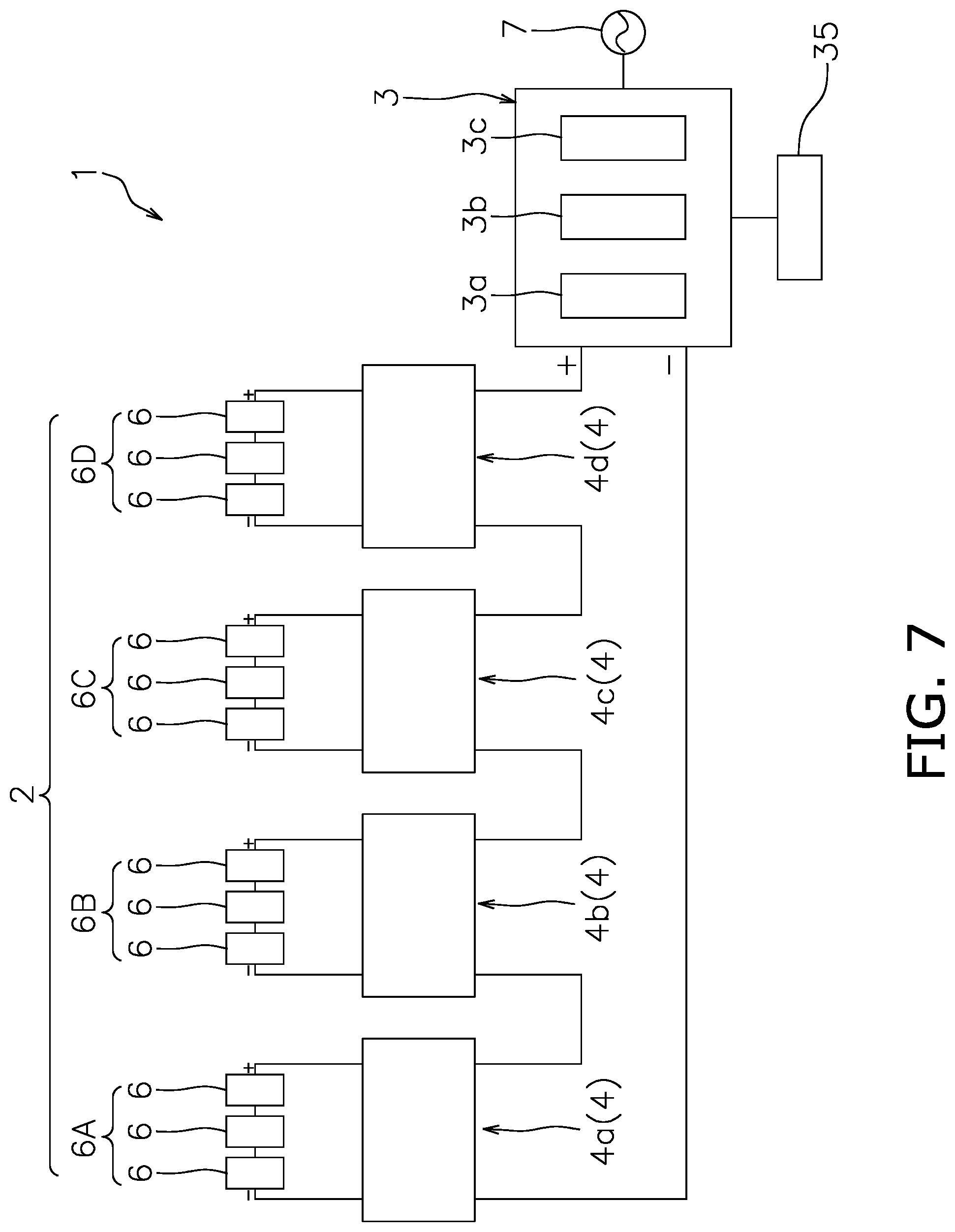 Patent US12101057 Figure 7 – Solar power generation system