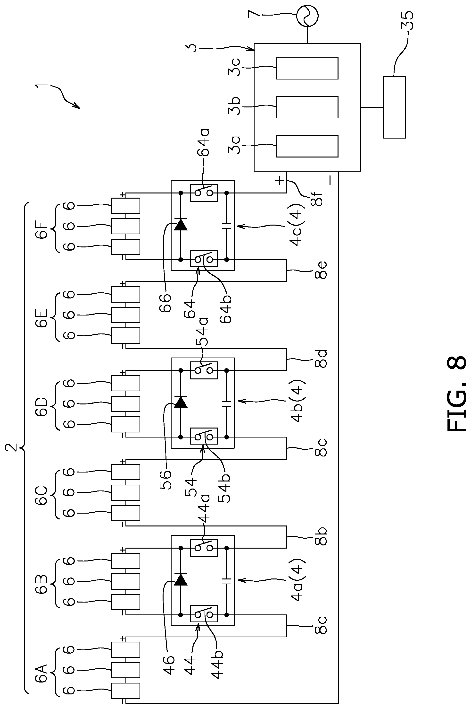 Patent US12101057 Figure 8 – Solar power generation system