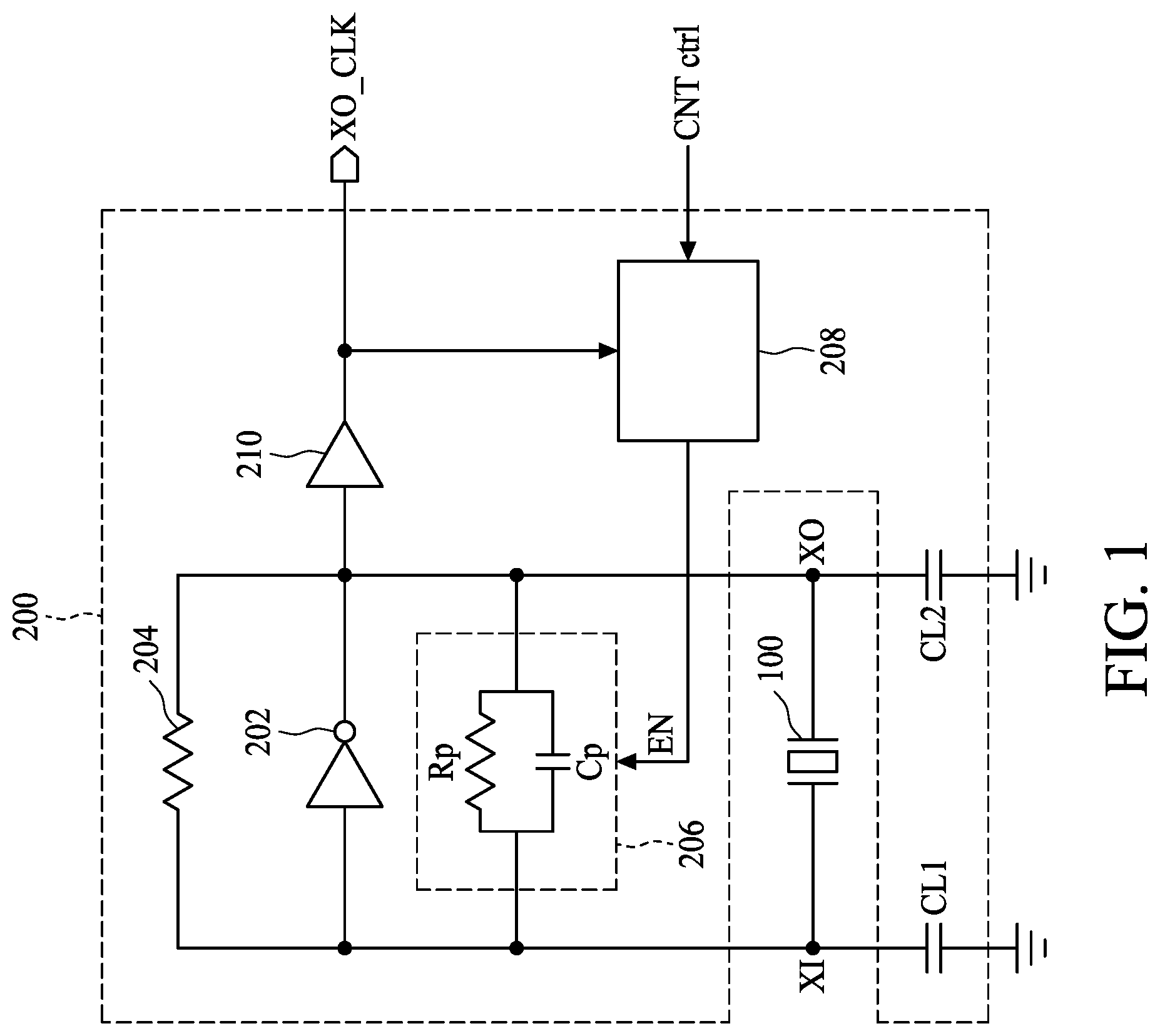 Patent US12101060 Figure 1 – Oscillator acceleration circuit, chip and electronic device