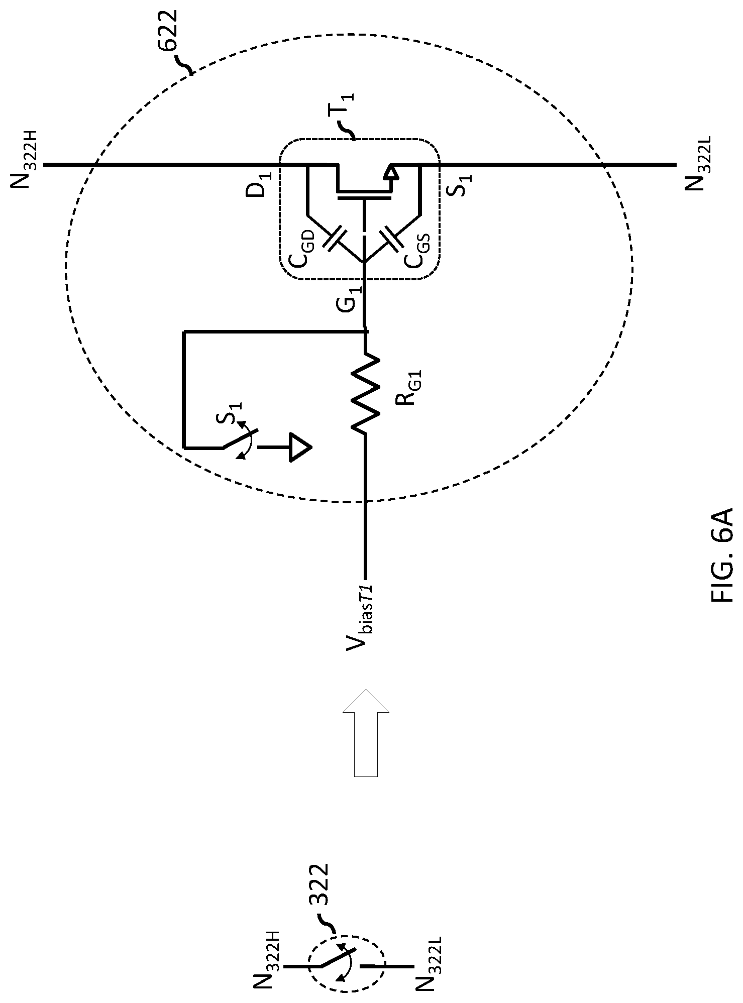Patent US12101065 Figure 8 – Dual voltage switched branch LNA architecture