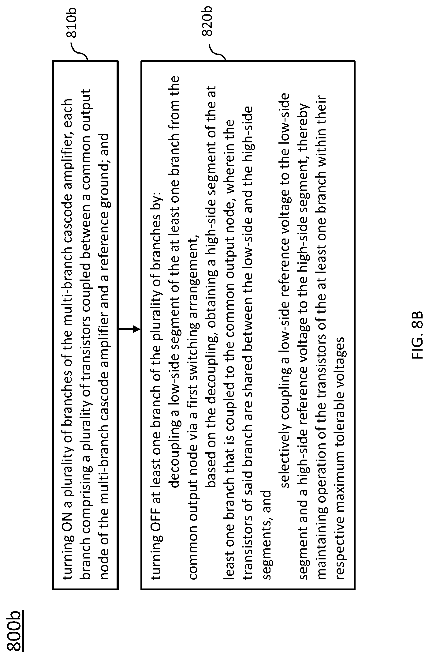 Patent US12101065 Figure 13 – Dual voltage switched branch LNA architecture