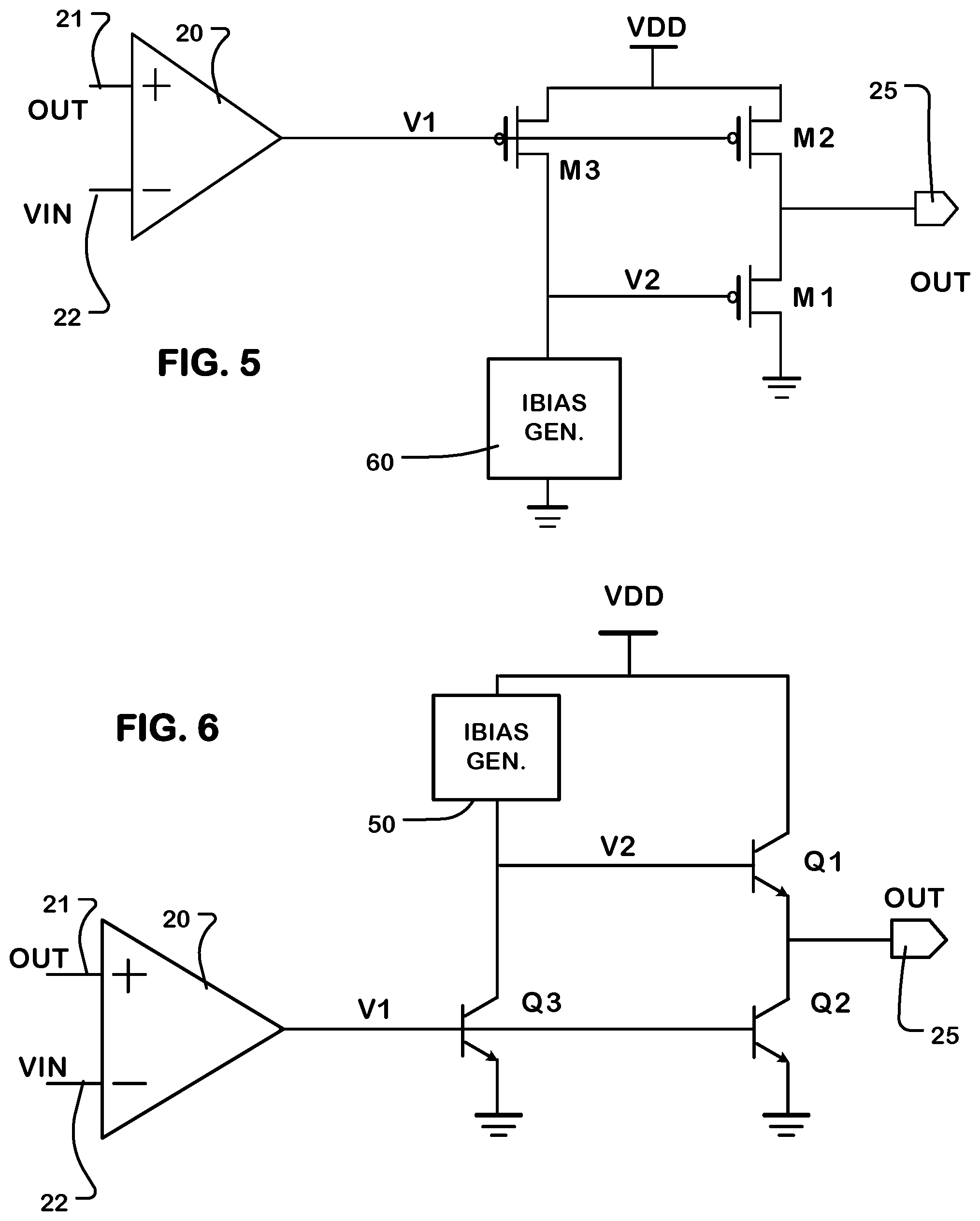 Patent US12101068 Figure 3 – Push-pull output driver and operational amplifier using same