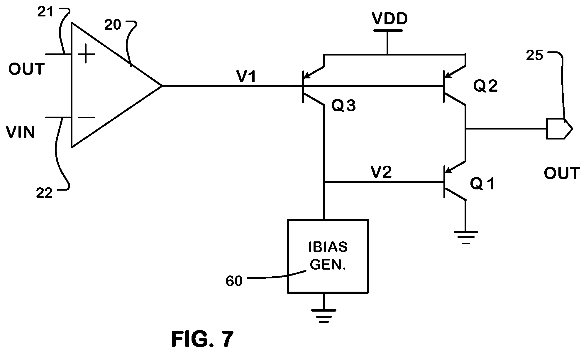 Patent US12101068 Figure 4 – Push-pull output driver and operational amplifier using same