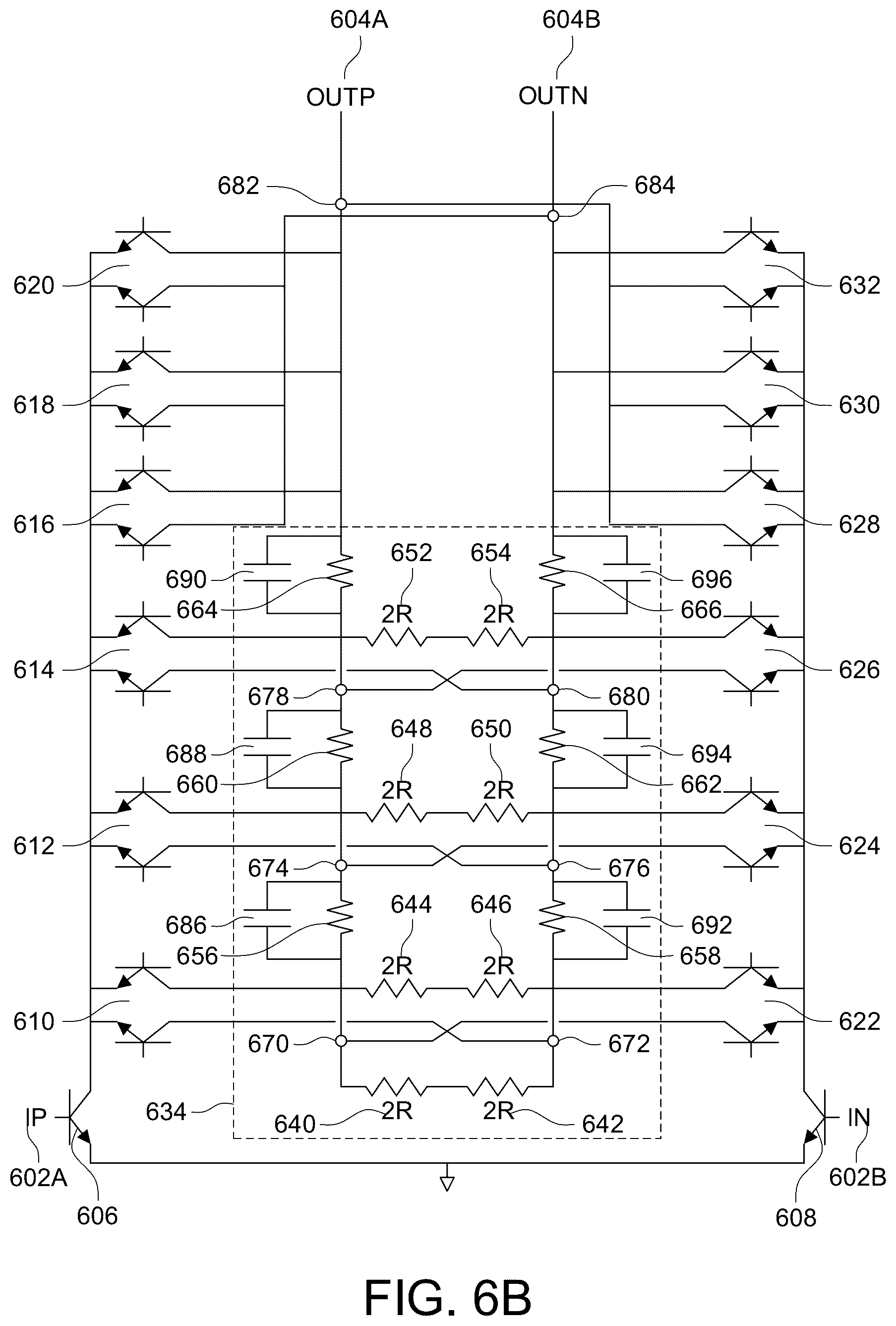 Patent US12101069 Figure 12 – Low voltage variable gain amplifier with low phase sensitivity