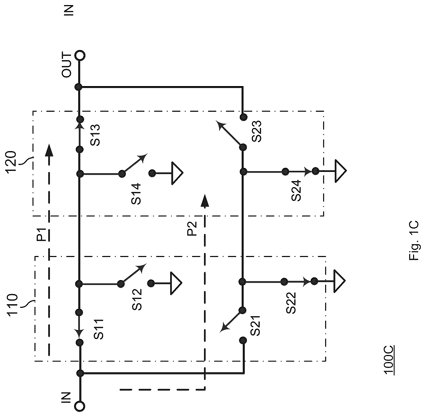 Patent US12101072 Figure 3 – Glitch reduction in phase shifters