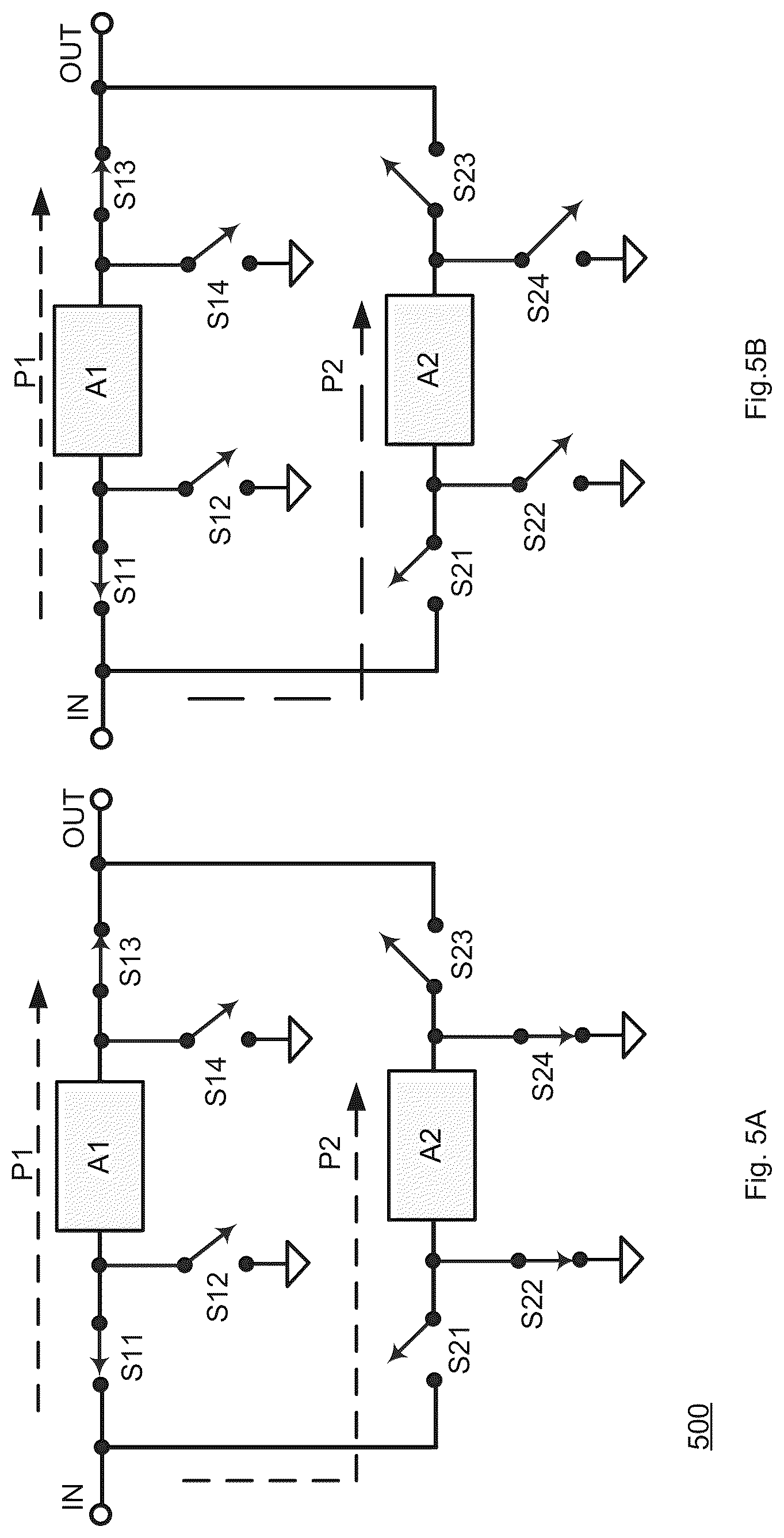 Patent US12101072 Figure 15 – Glitch reduction in phase shifters