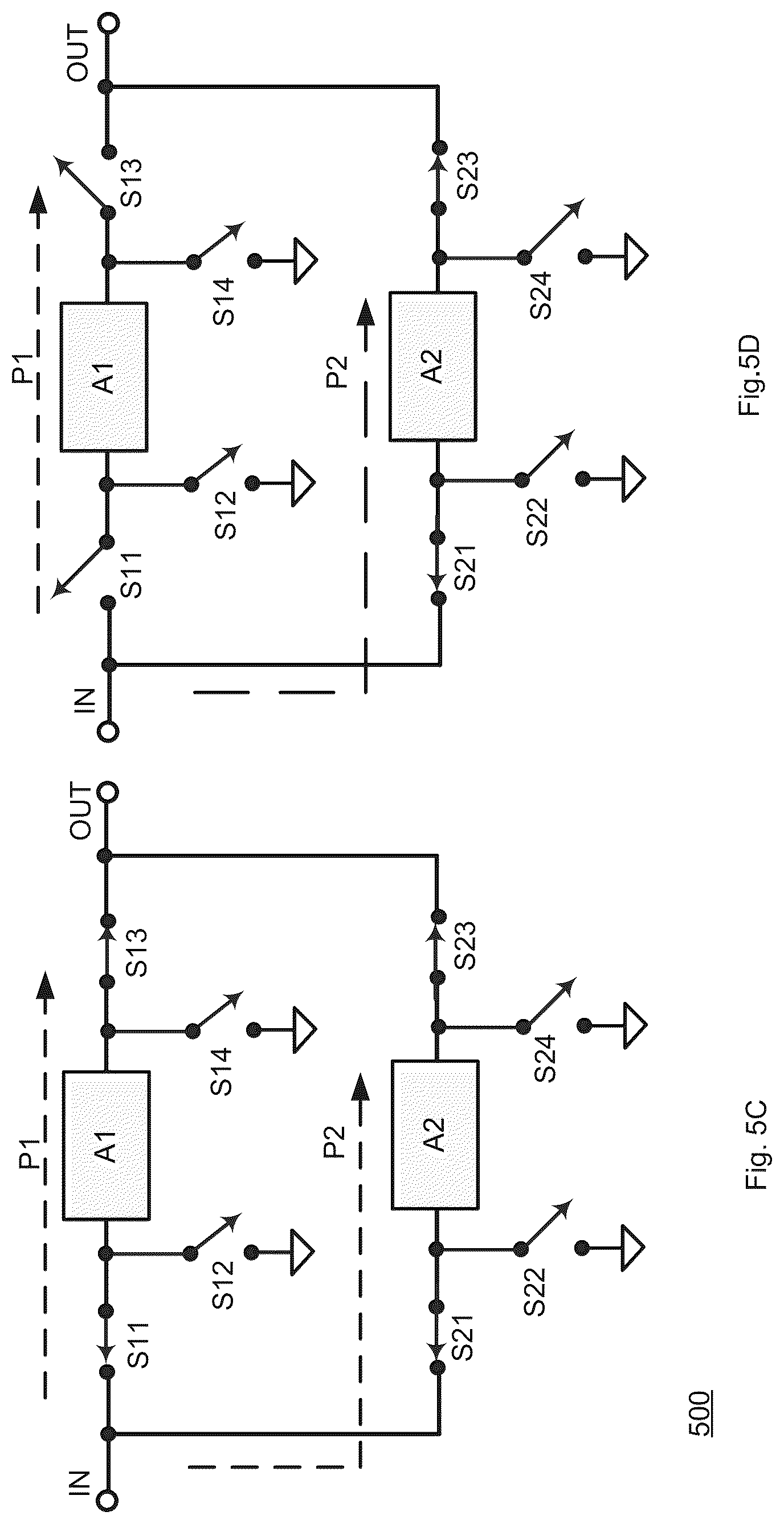 Patent US12101072 Figure 16 – Glitch reduction in phase shifters