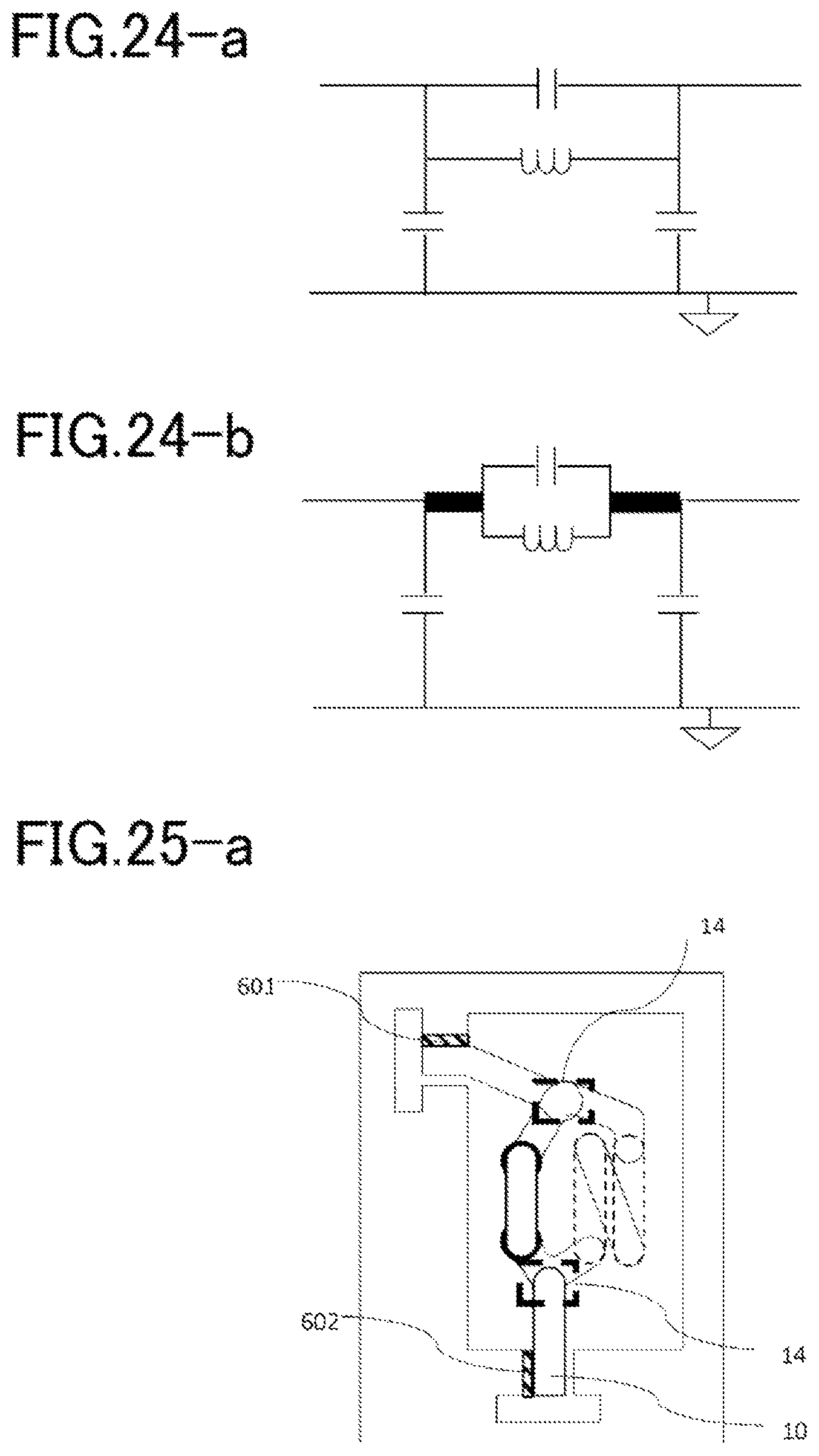Patent US12101074 Figure 10 – Multilayer circuit board with LC resonant circuit and electronic component package including multilayer circuit board with LC resonant circuit