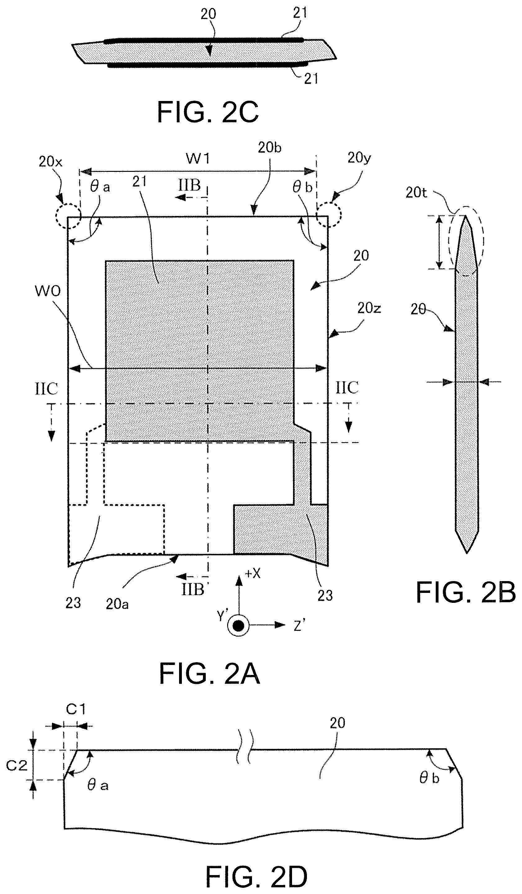 Patent US12101075 Figure 2 – Piezoelectric device and manufacturing method of the same