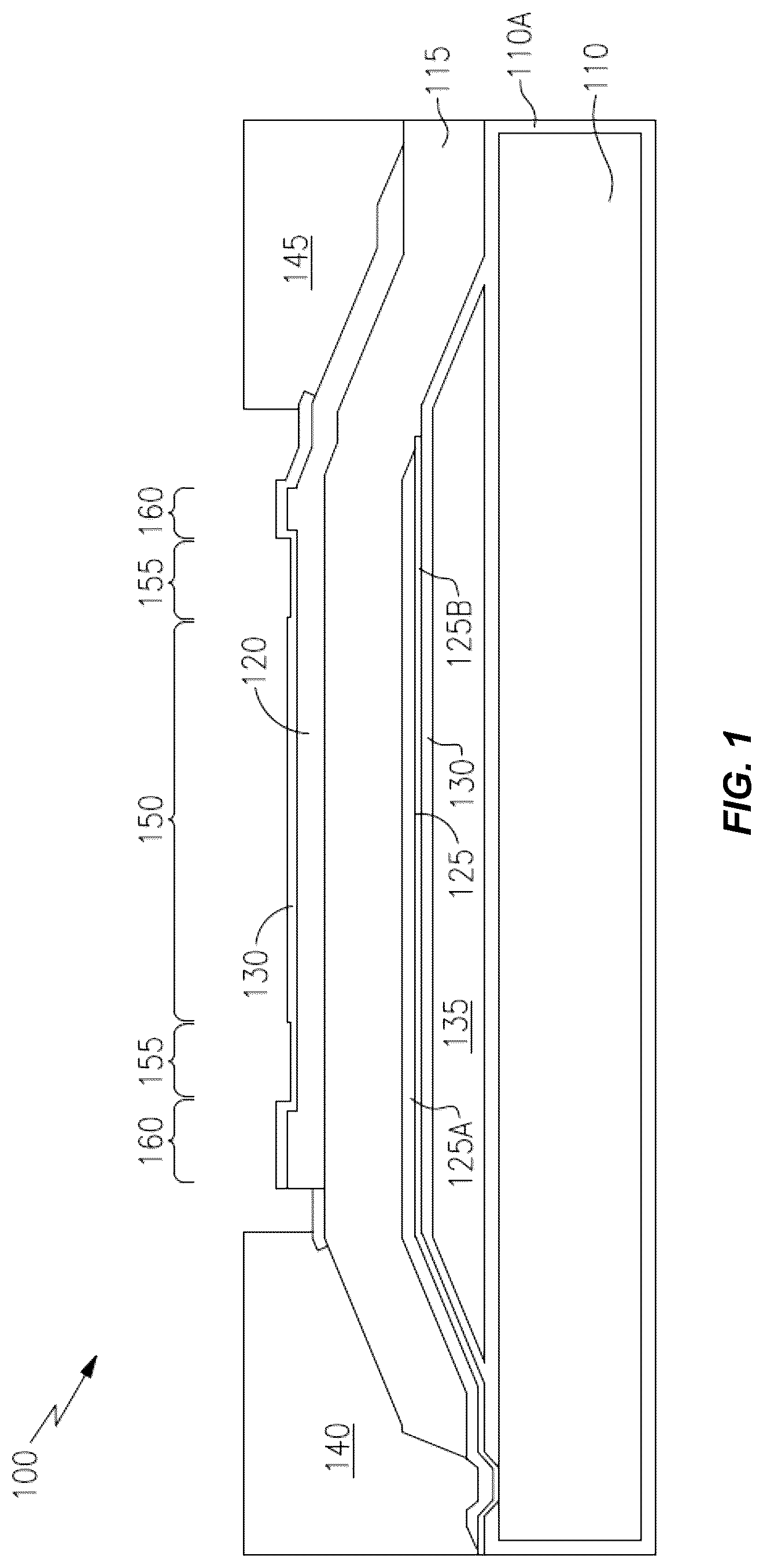 Patent US12101076 Figure 1 – Aluminum nitride dopant scheme for bulk acoustic wave filters