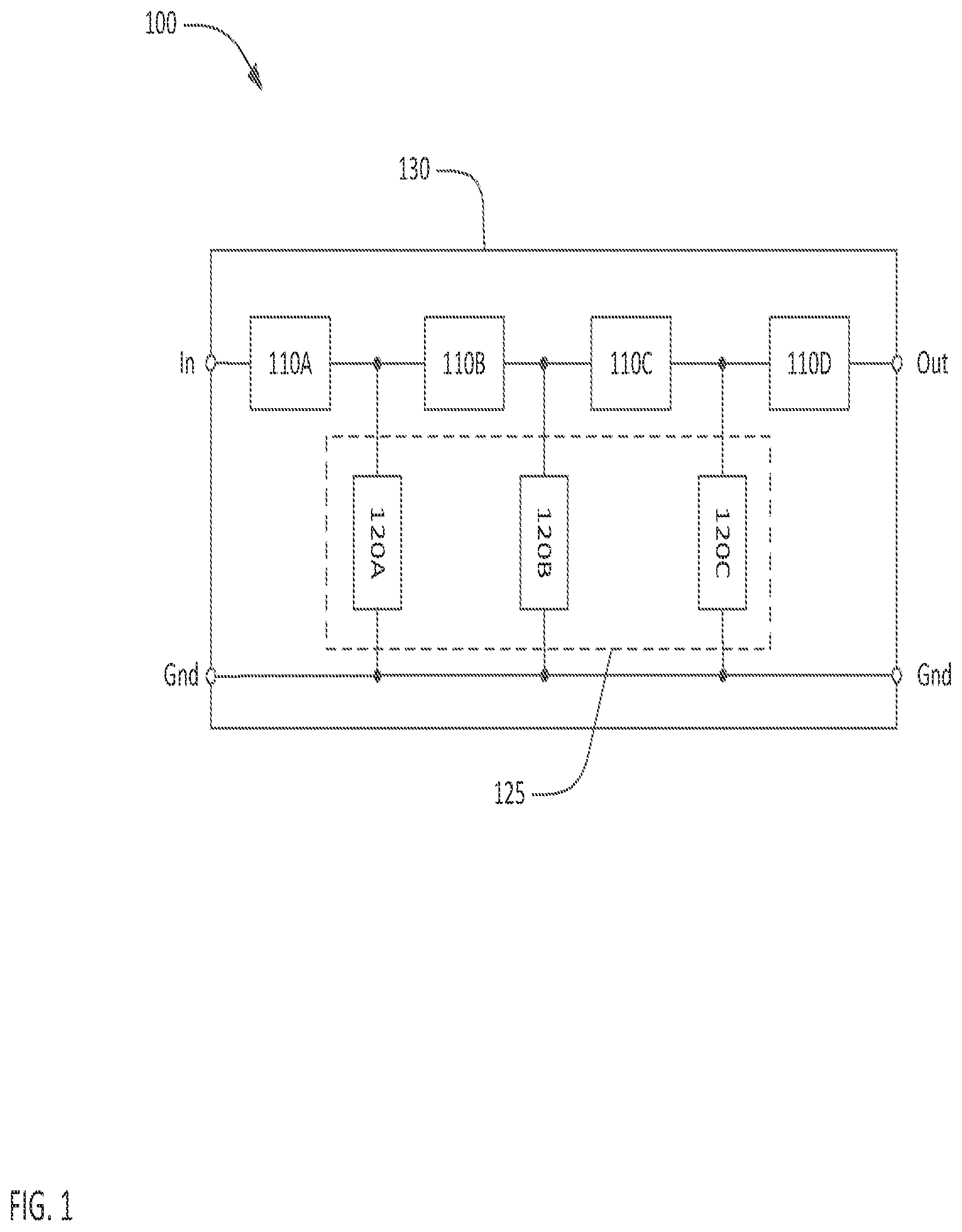 Patent US12101078 Figure 1 – Transversely-excited film bulk acoustic resonators using multiple dielectric layer thicknesses to suppress spurious modes