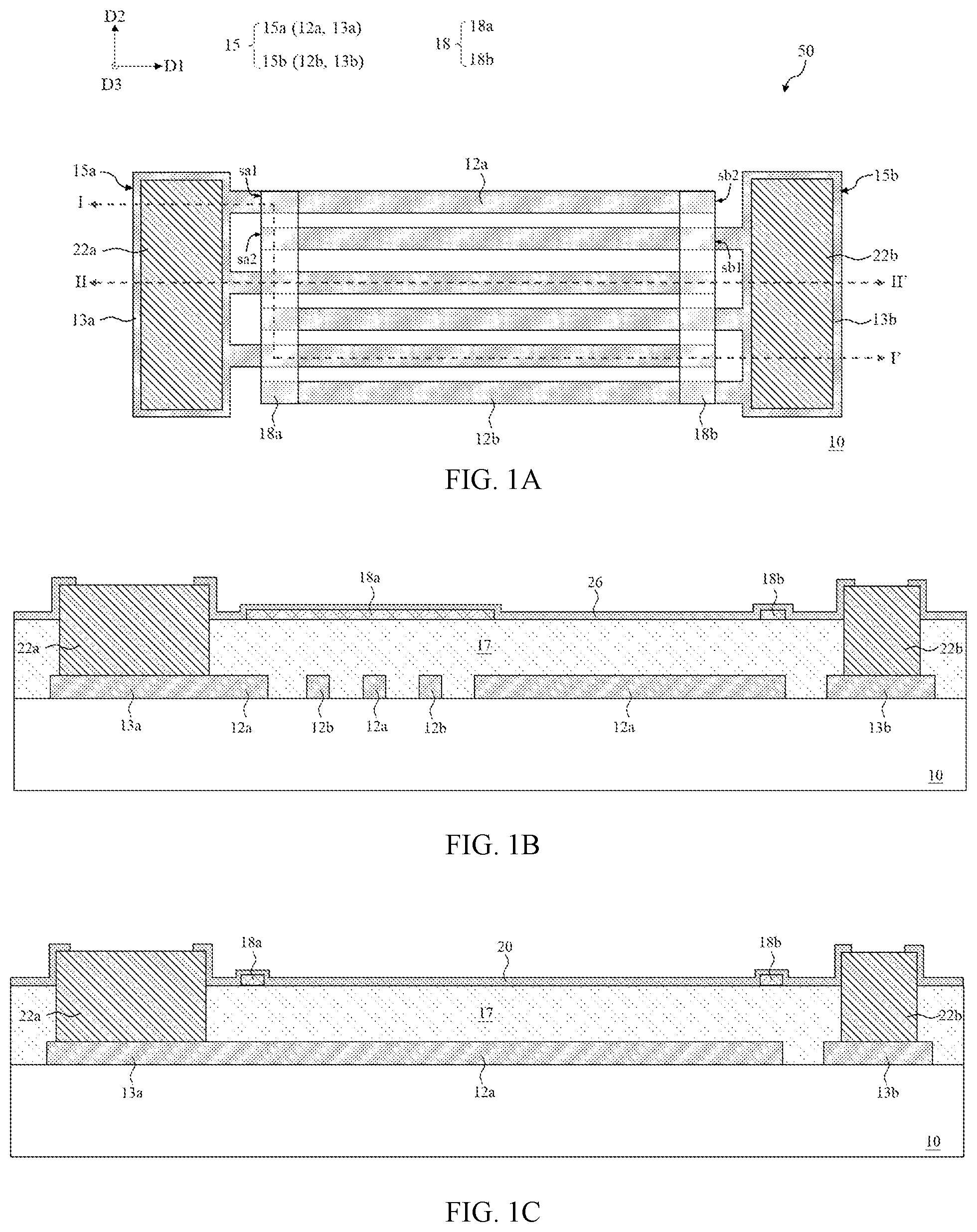 Patent US12101081 Figure 1 – Surface acoustic wave resonator device and method of manufacturing the same, filter