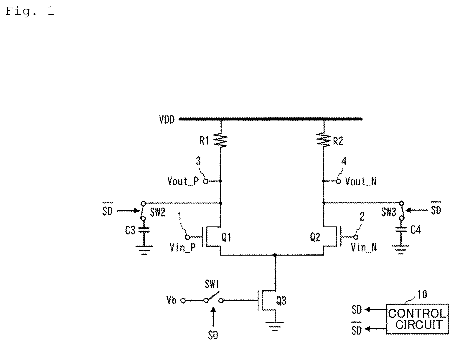 Patent US12101084 Figure 1 – Driver circuit