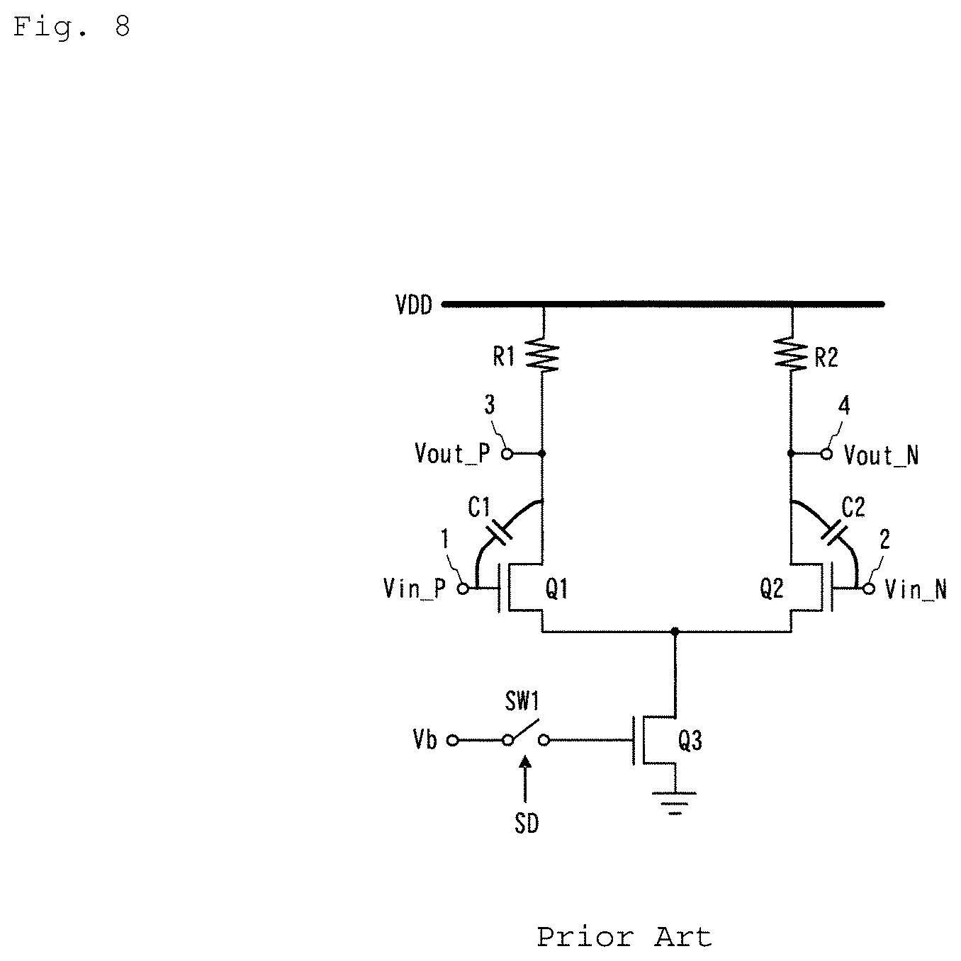 Patent US12101084 Figure 8 – Driver circuit