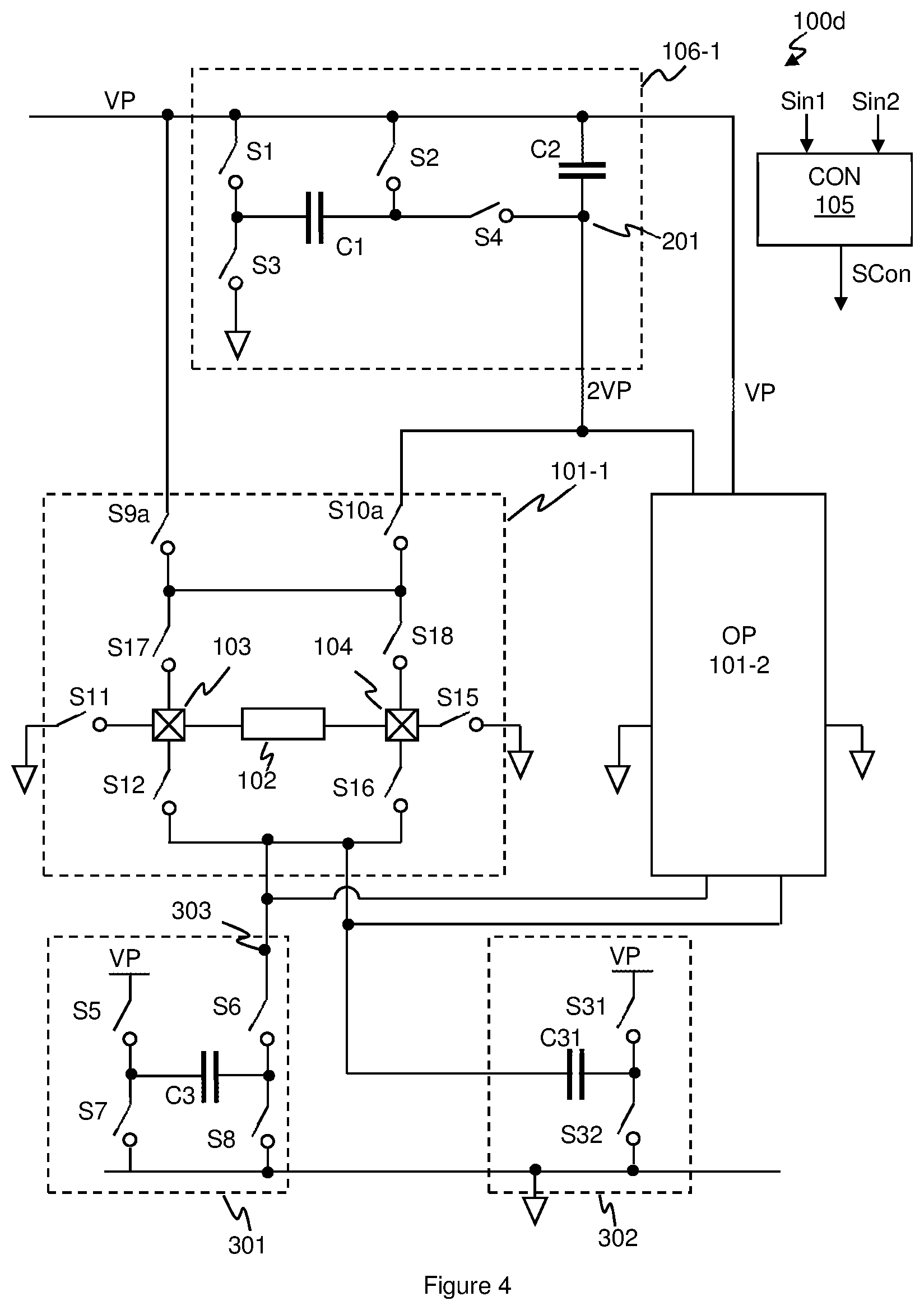 Patent US12101085 Figure 5 – Multichannel driver circuitry and operation