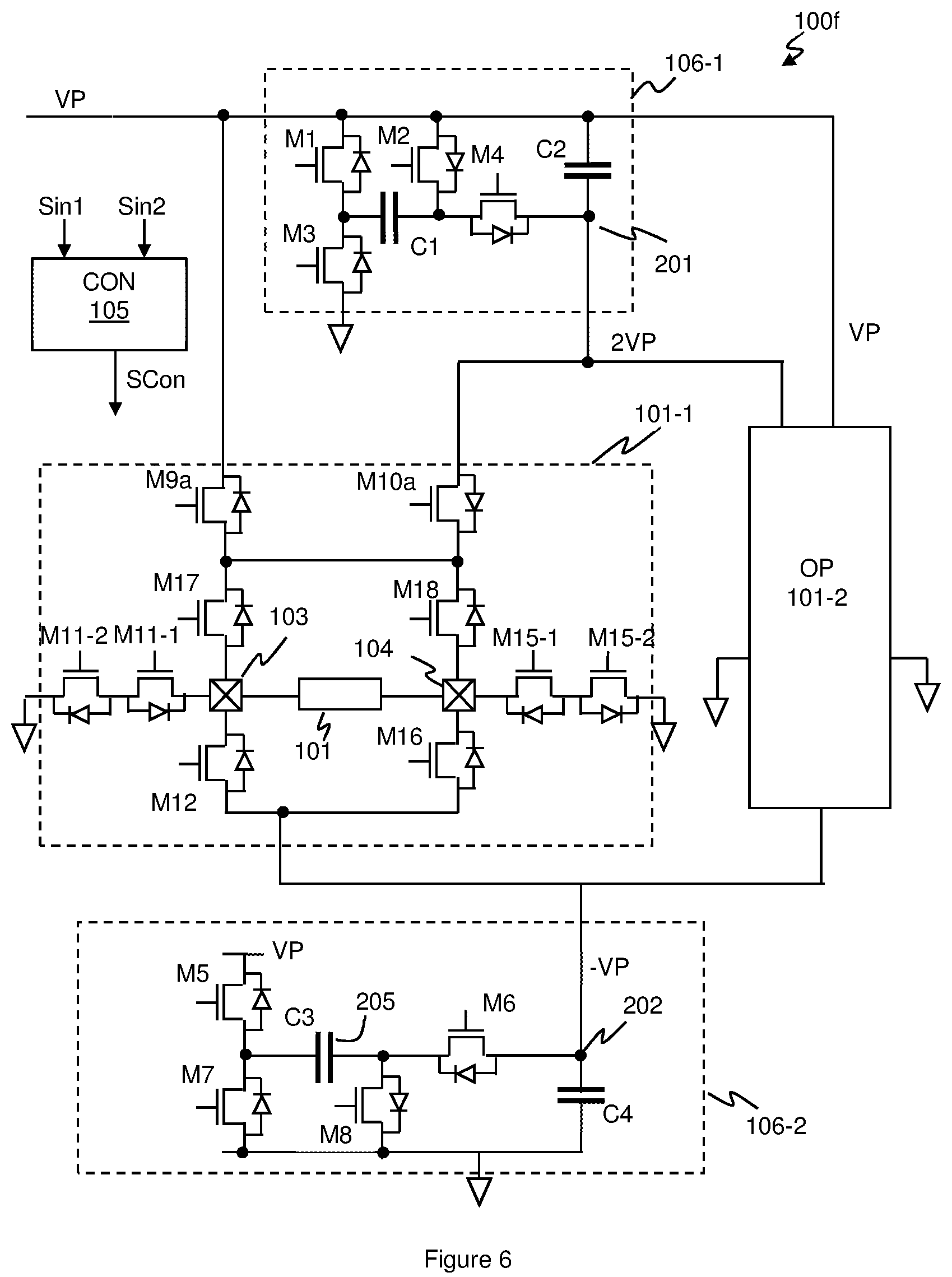 Patent US12101085 Figure 7 – Multichannel driver circuitry and operation