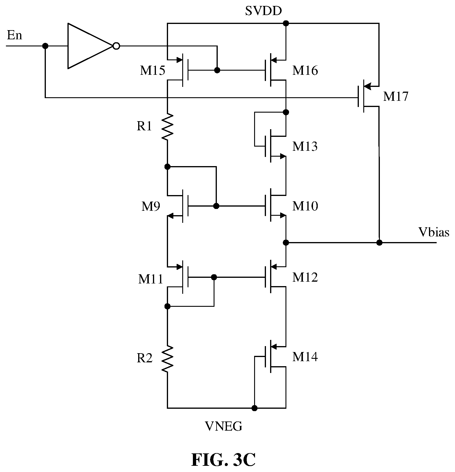 Patent US12101086 Figure 7 – Negative voltage level conversion control circuit and method