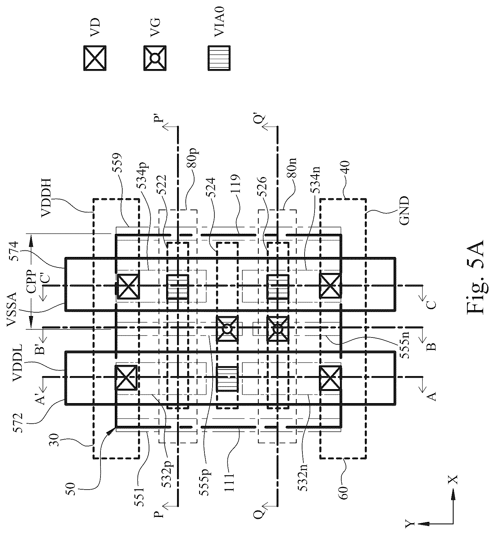 Patent US12101091 Figure 12 – Decoupling capacitor circuits