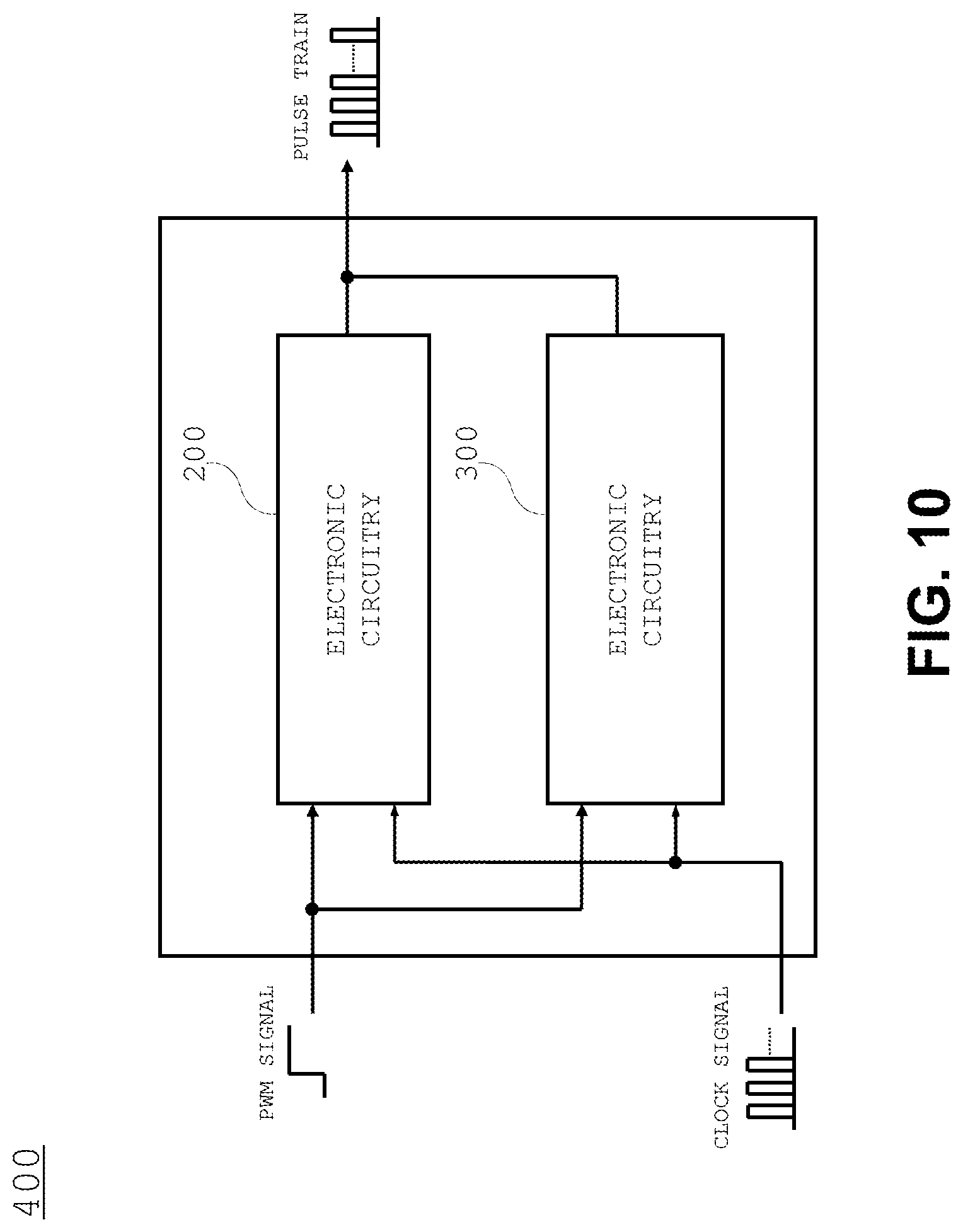 Patent US12101093 Figure 10 – Electronic circuitry and control system