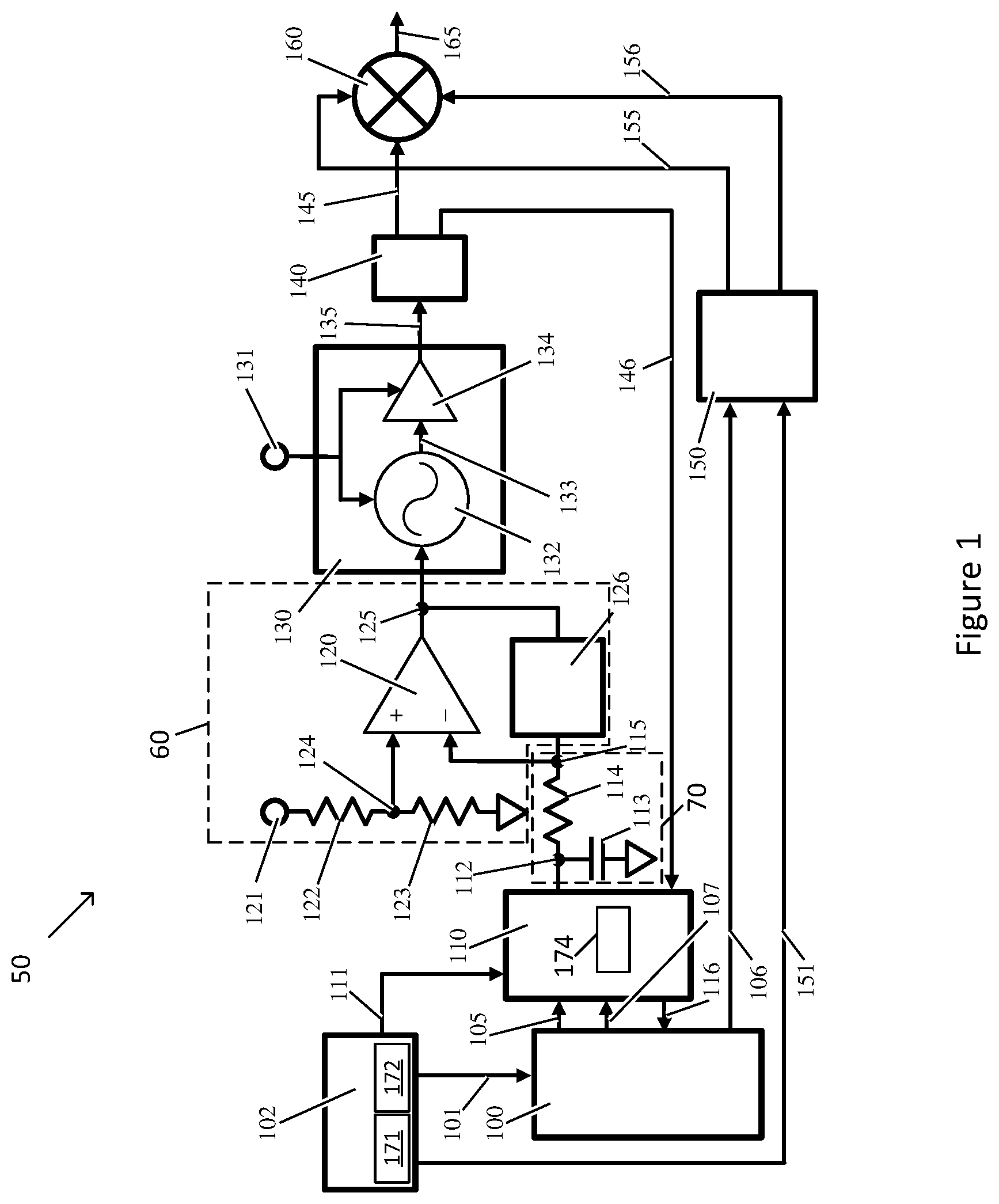 Patent US12101094 Figure 1 – Fast frequency hopping of modulated signals
